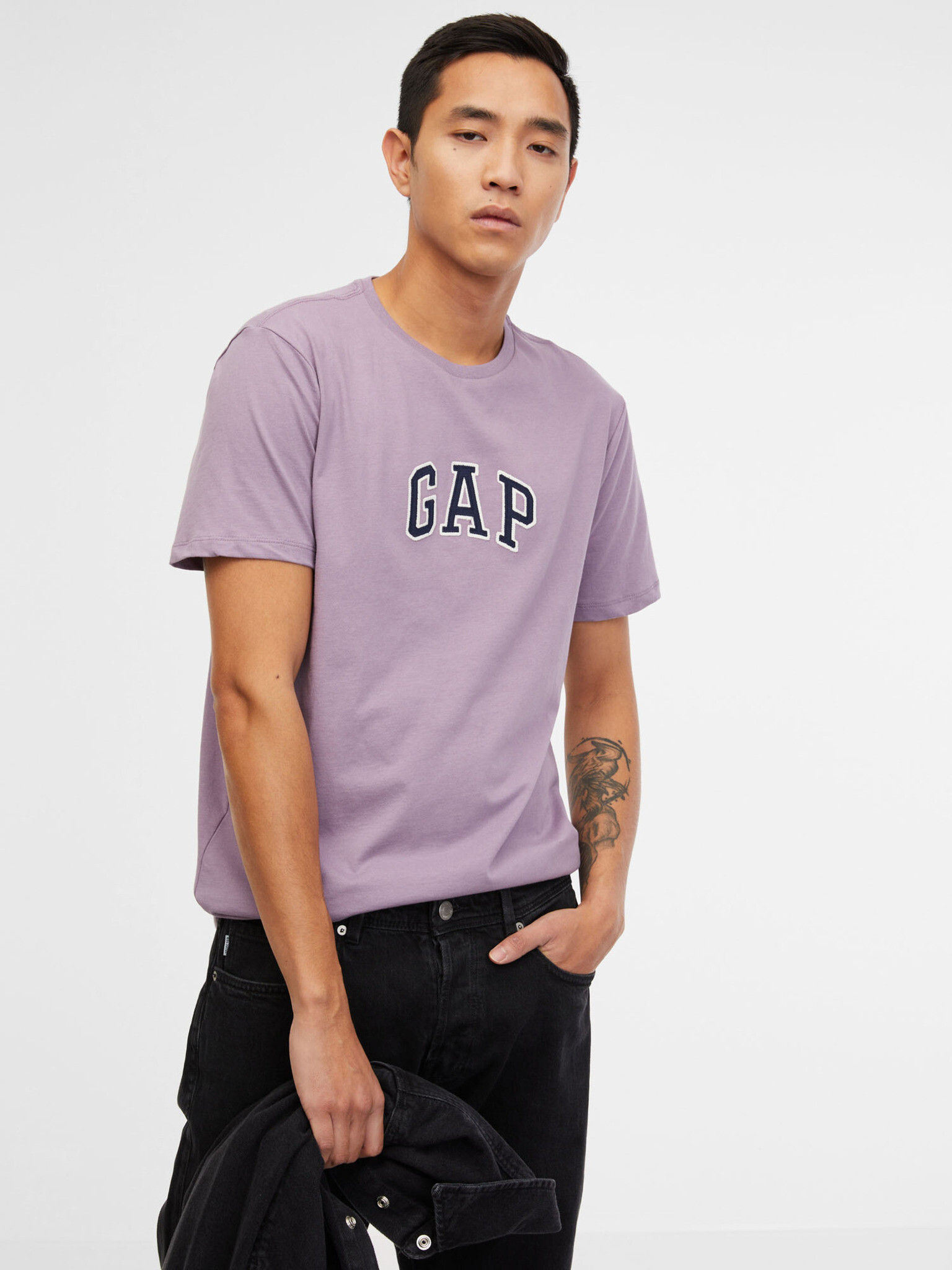 GAP T-shirt Lilav - Pepit.bg