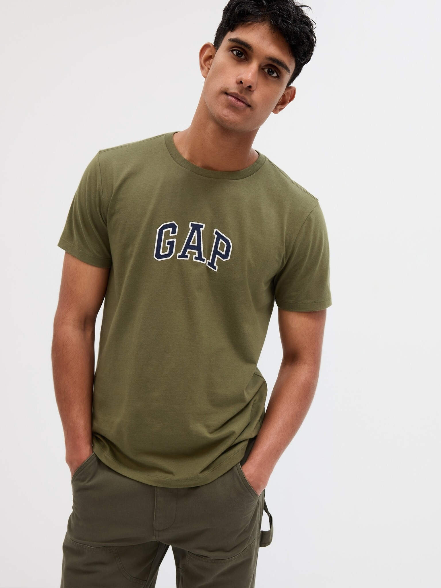 GAP T-shirt Zelen - Pepit.bg