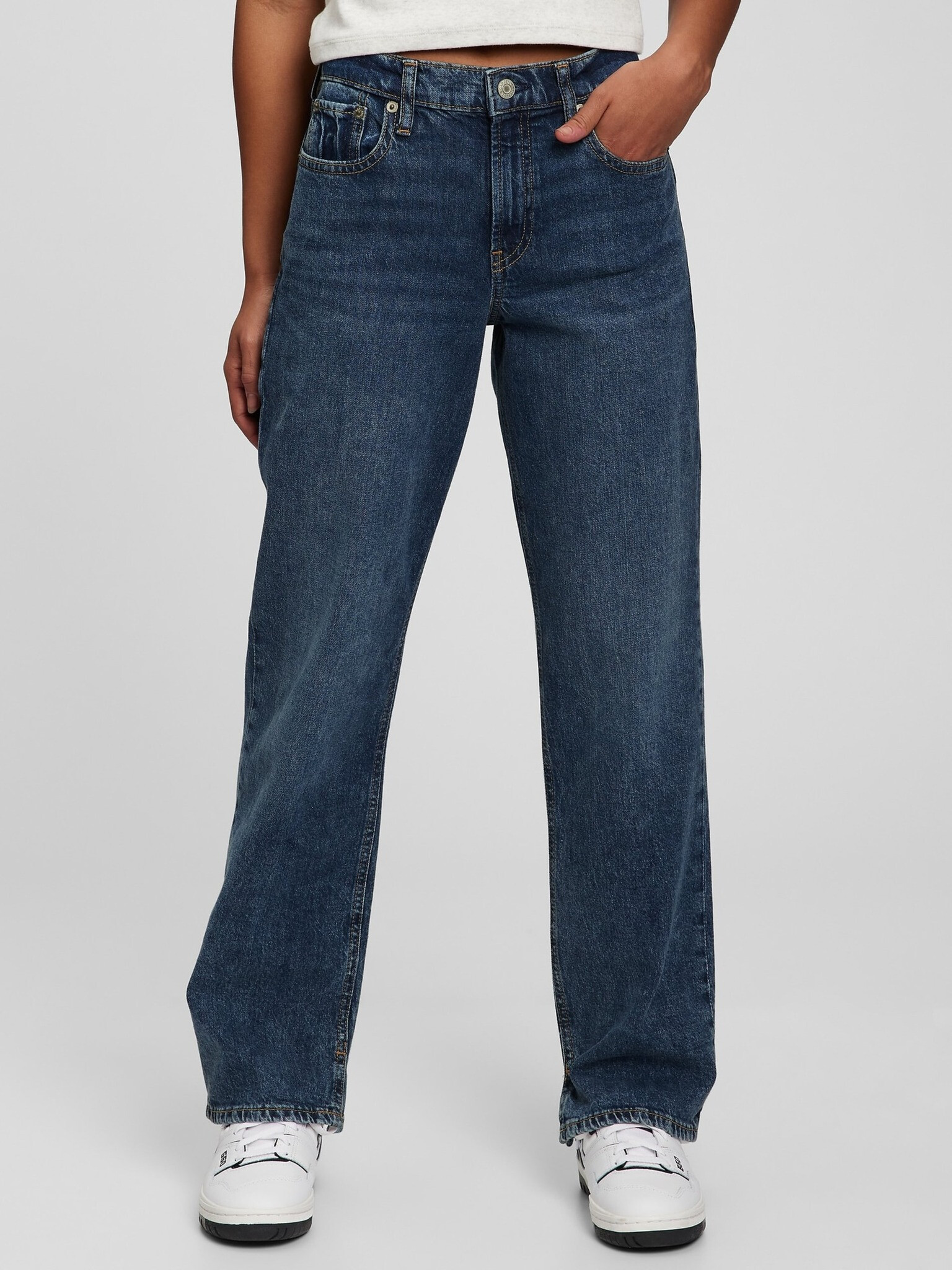 GAP Teen '90s Washwell Дънки детски Sin - Pepit.bg