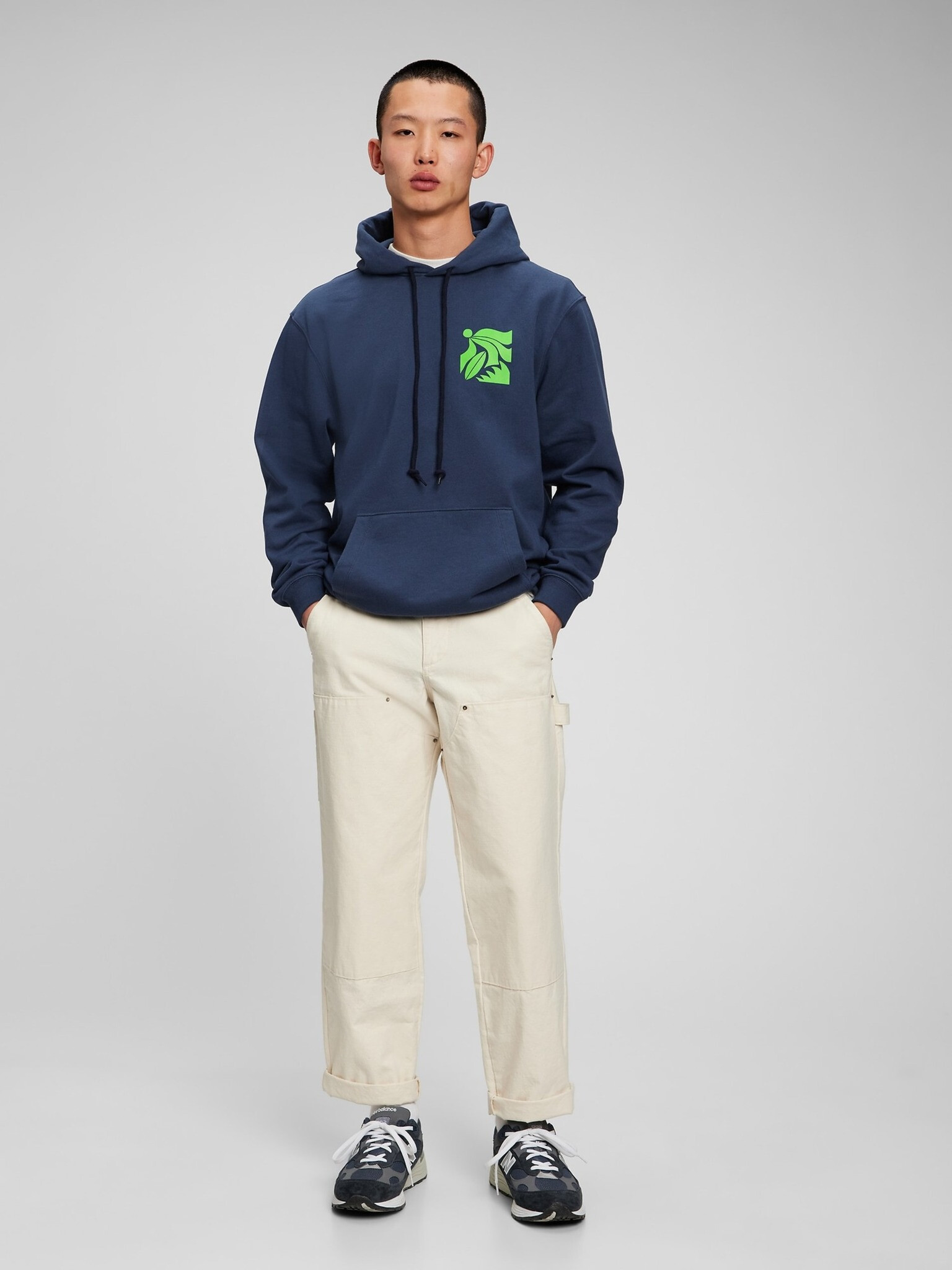 GAP x Bailey Elder Sweatshirt Sin - Pepit.bg