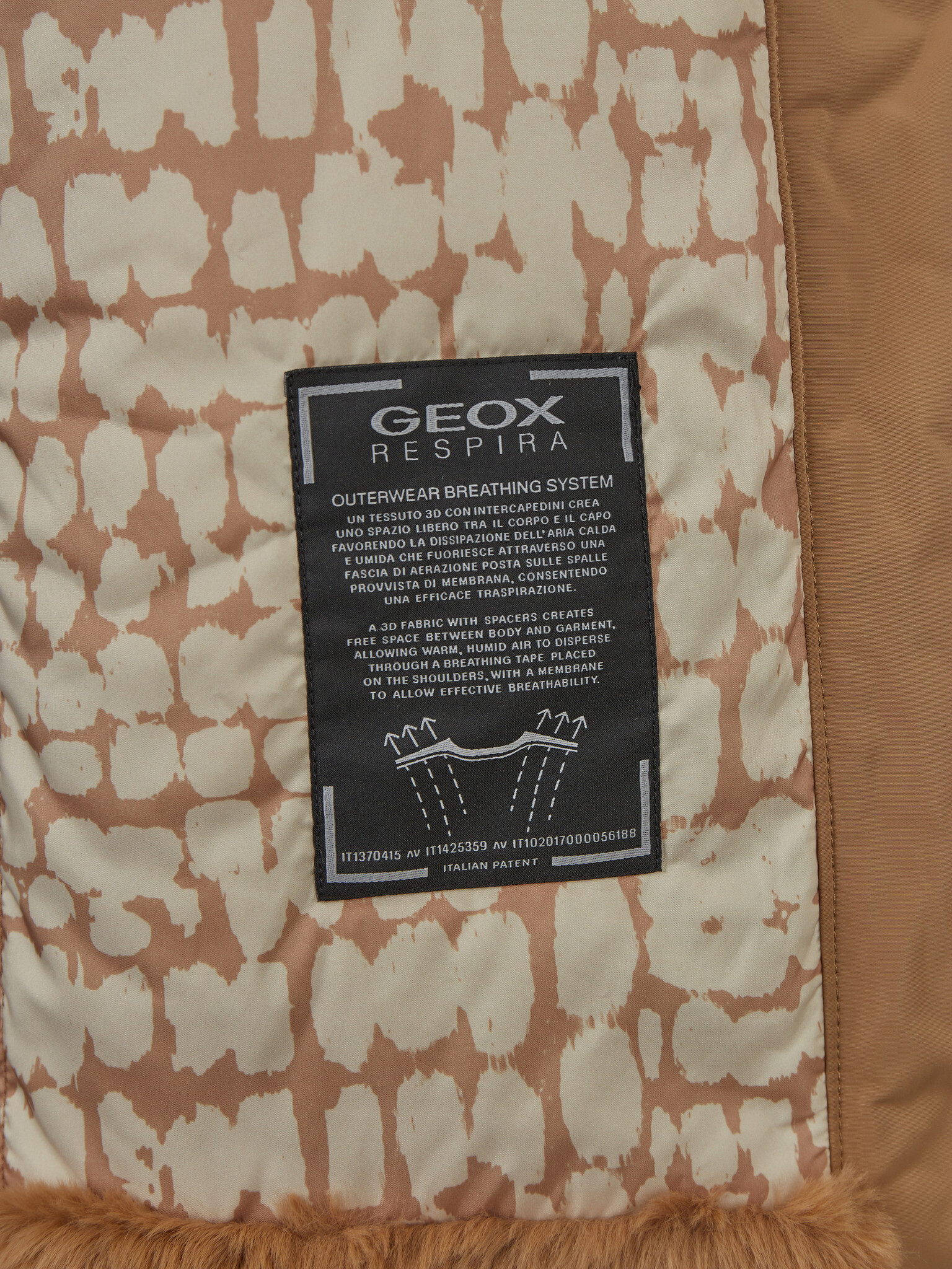 Geox Kaula Winter jacket Kafyav - Pepit.bg