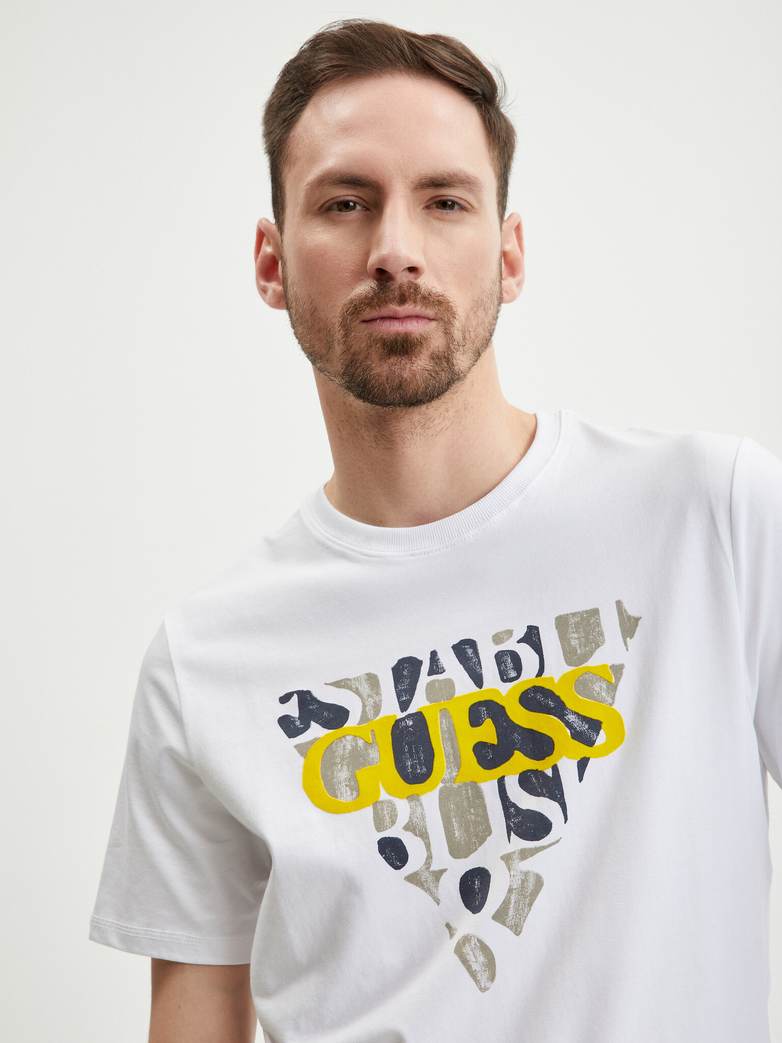 Guess Blurri T-shirt Byal - Pepit.bg