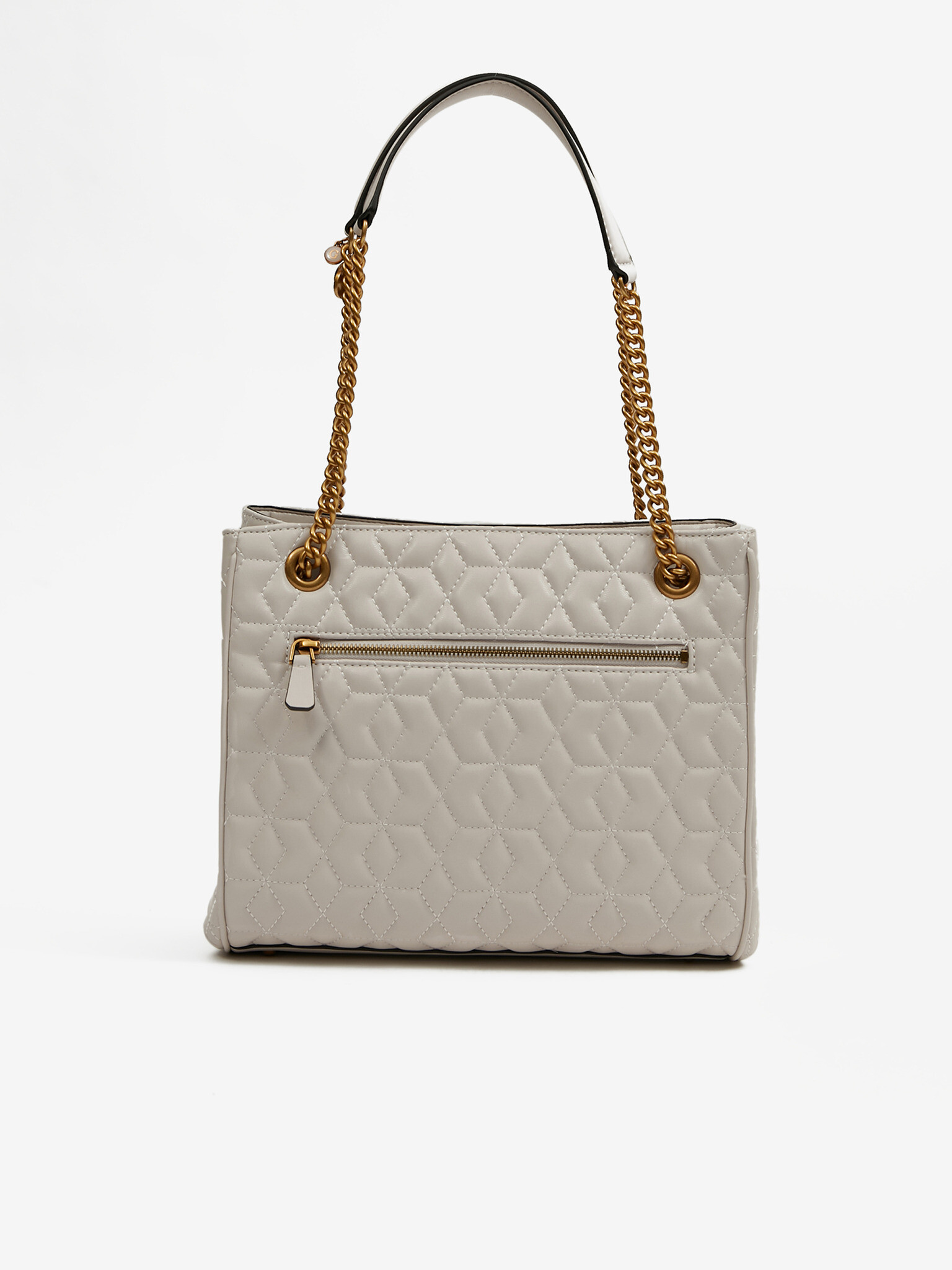 Guess Elenia Girlfriend Carryall Дамска чанта Siv - Pepit.bg