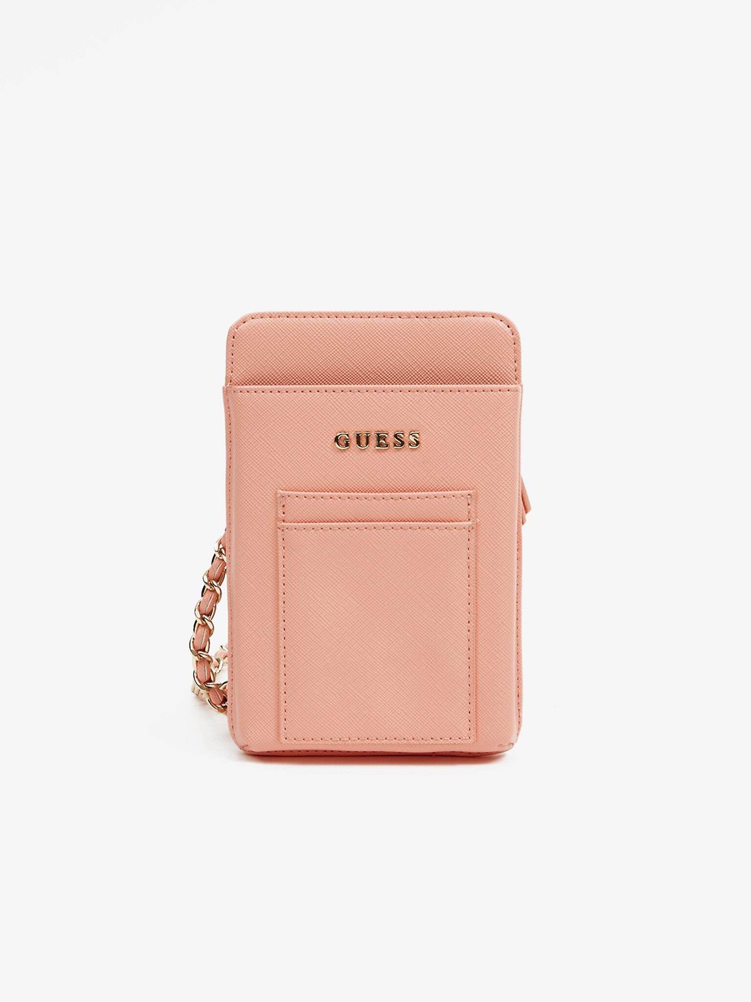 Guess Phone Pouch Калъф за мобилен телефон Rozov - Pepit.bg