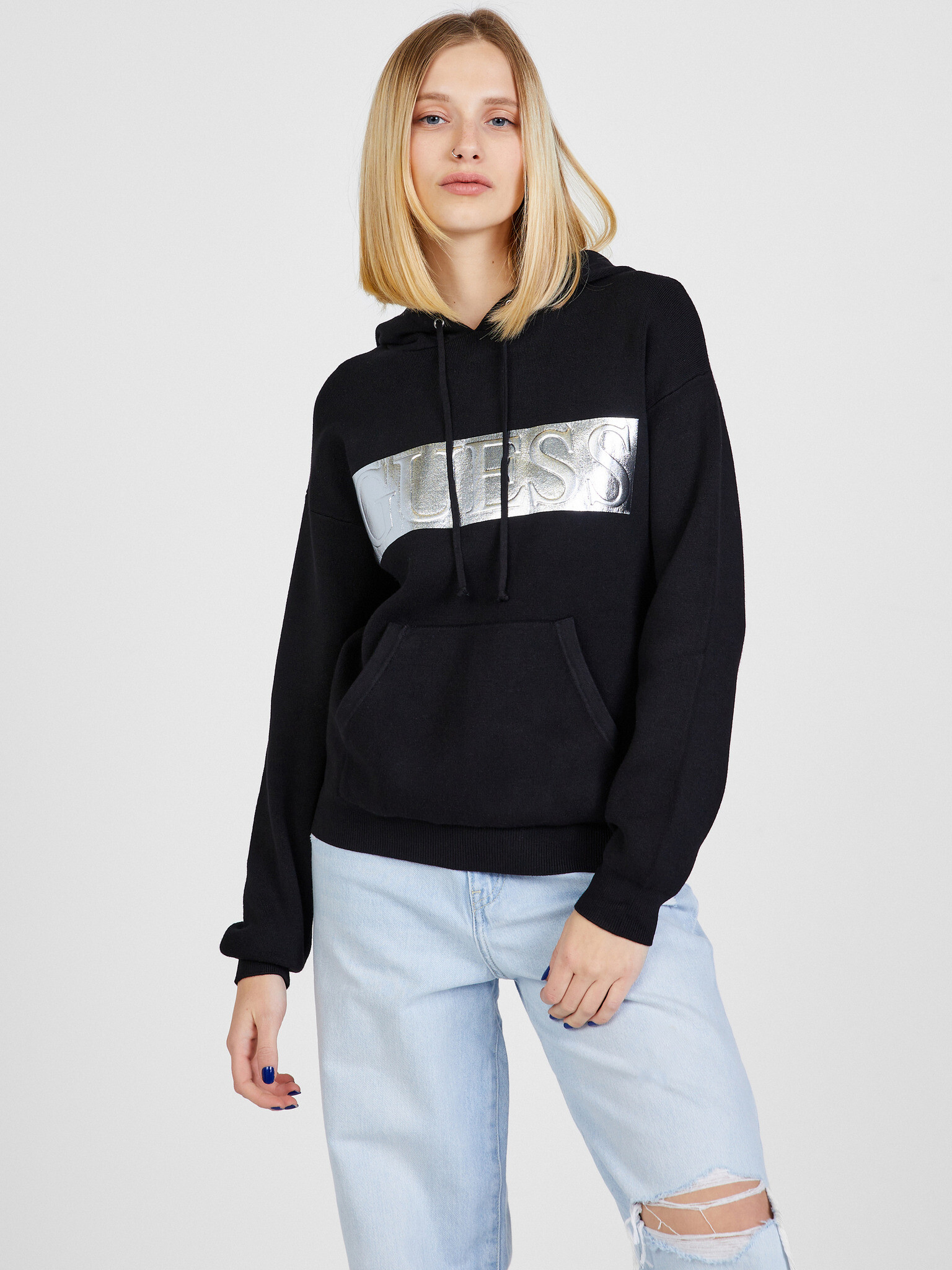 Guess Sweatshirt Cheren - Pepit.bg