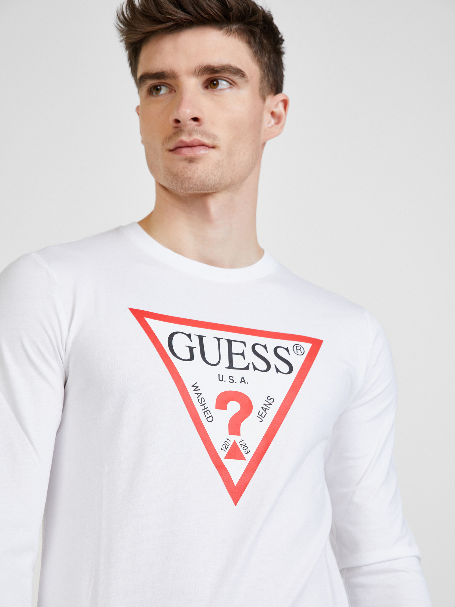 Guess T-shirt Byal - Pepit.bg