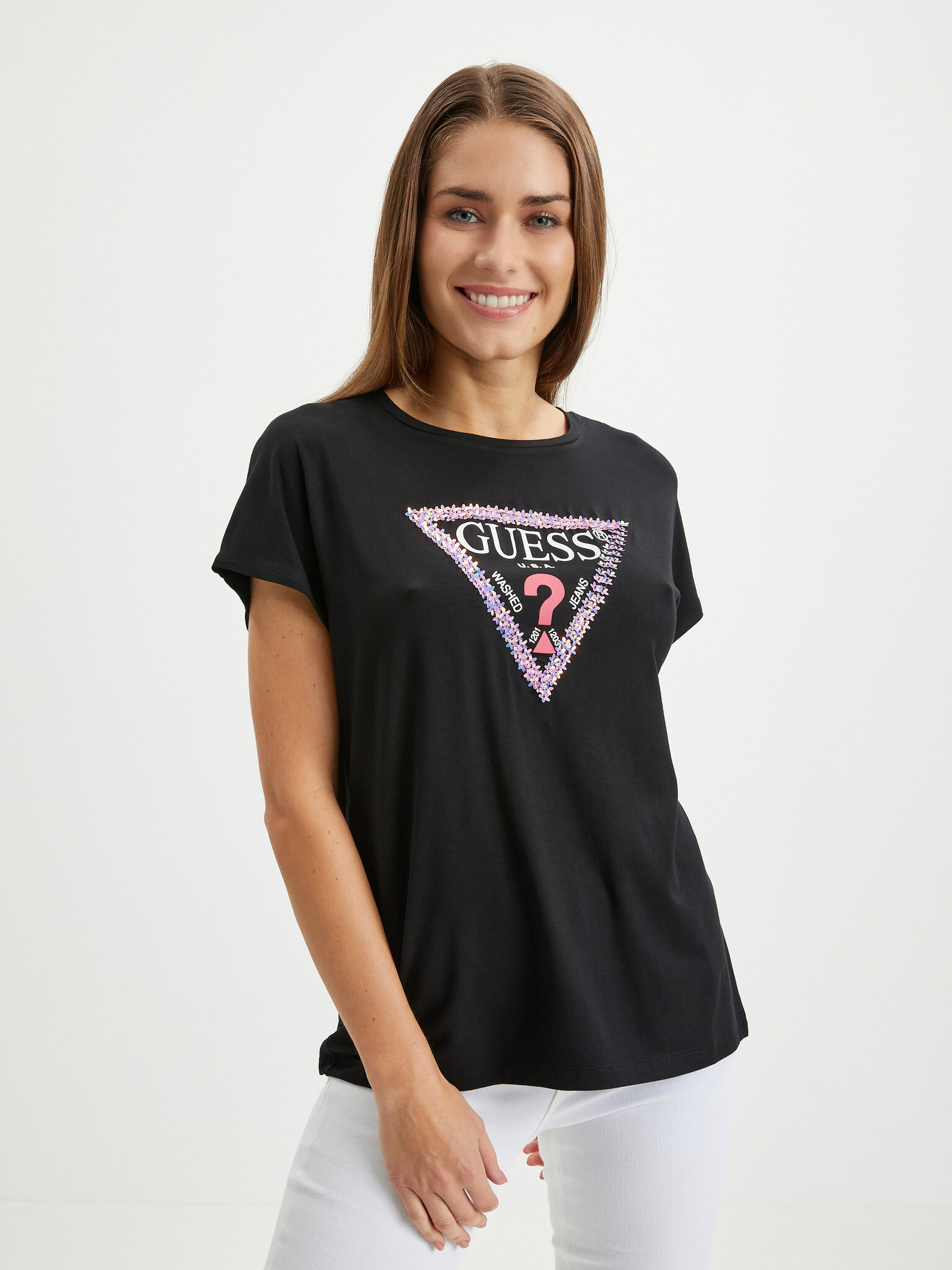 Guess T-shirt Cheren - Pepit.bg