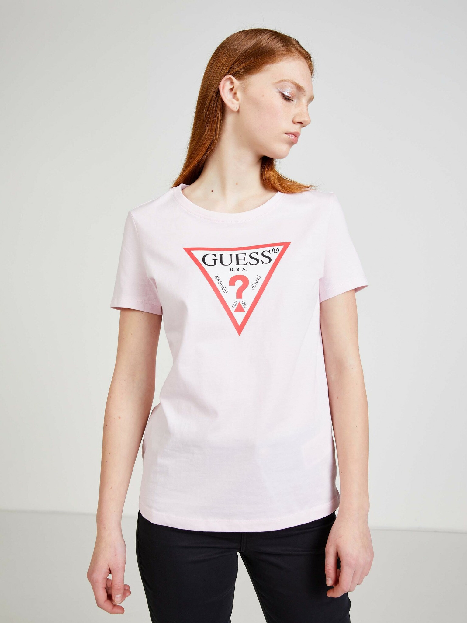 Guess T-shirt Rozov - Pepit.bg