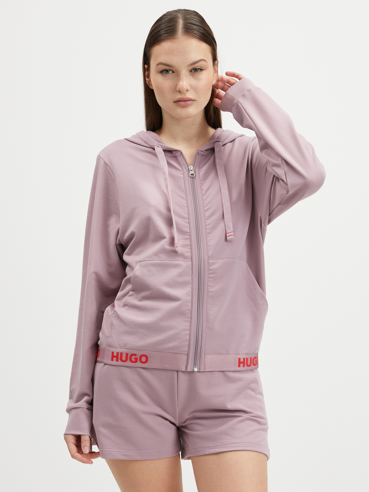 HUGO Sweatshirt Rozov - Pepit.bg