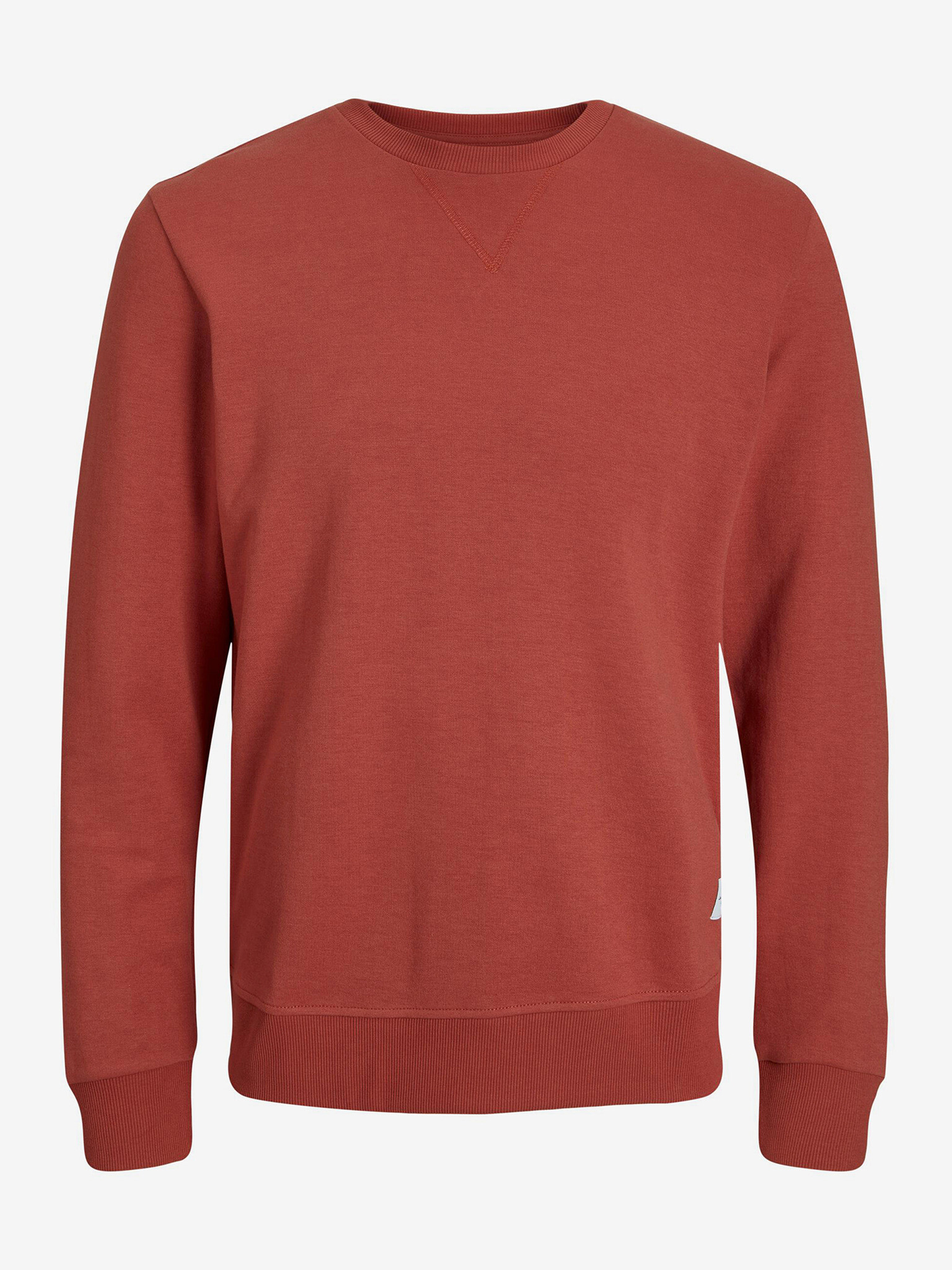 Jack & Jones Basic Sweatshirt Oranzhev - Pepit.bg