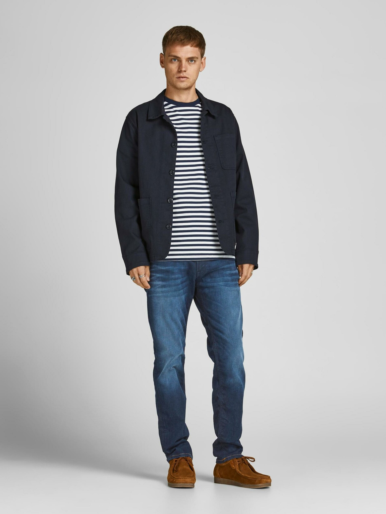 Jack & Jones Clark Jeans Sin - Pepit.bg