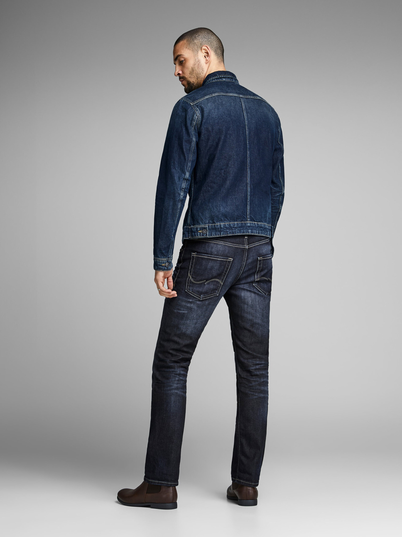 Jack & Jones Clark Original Jeans Sin - Pepit.bg