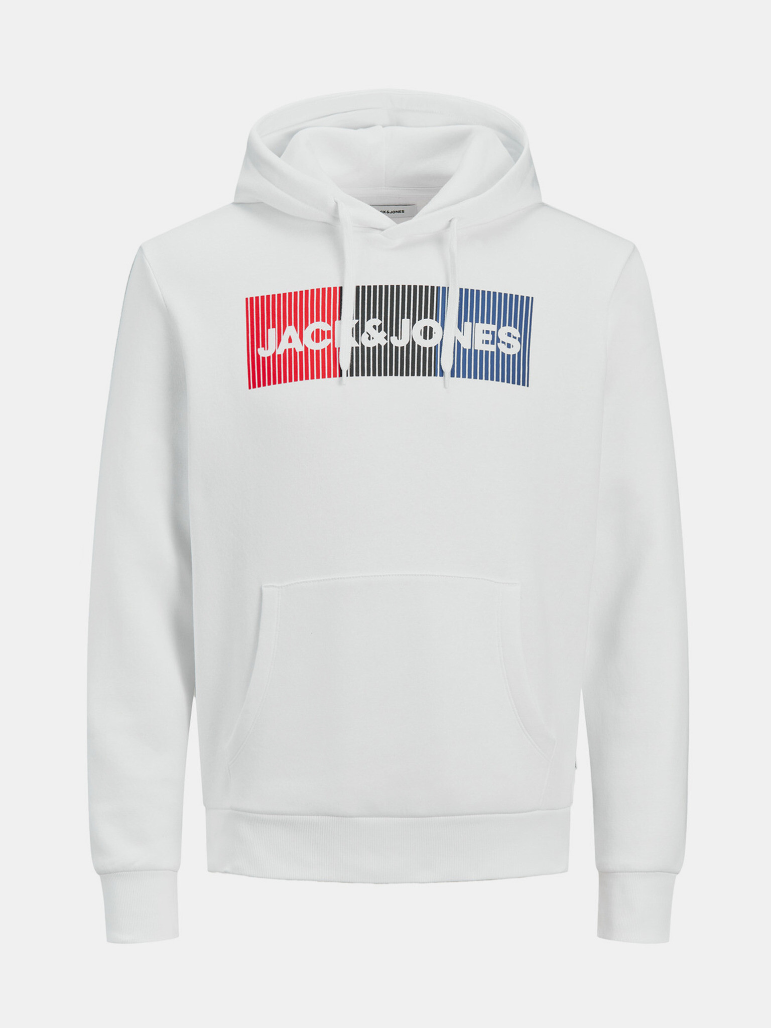 Jack & Jones Corp Sweatshirt Byal - Pepit.bg