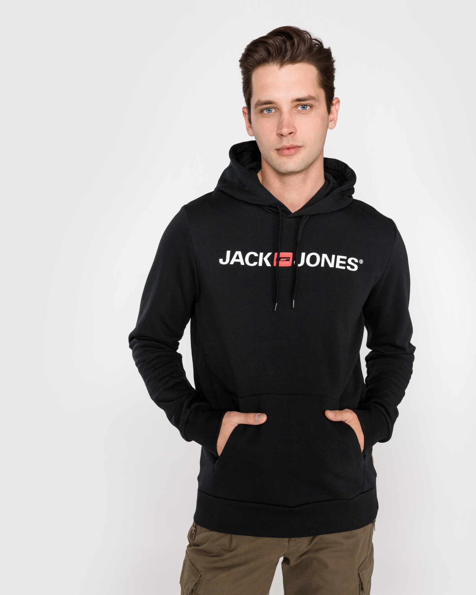 Jack & Jones Corp Sweatshirt Siv - Pepit.bg