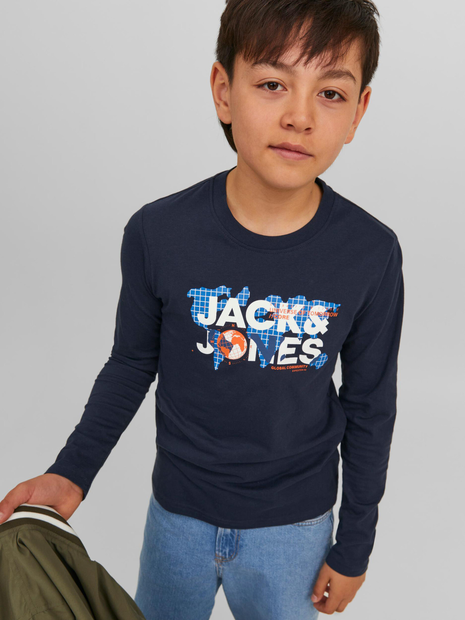 Jack & Jones Dust Тениска детски Sin - Pepit.bg