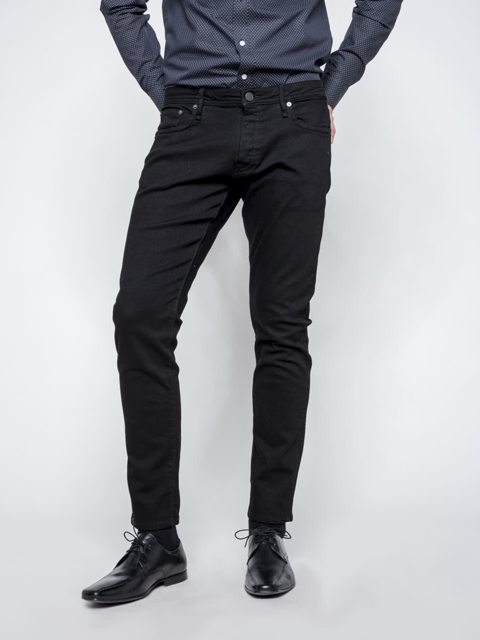 Jack & Jones Glenn Jeans Cheren - Pepit.bg