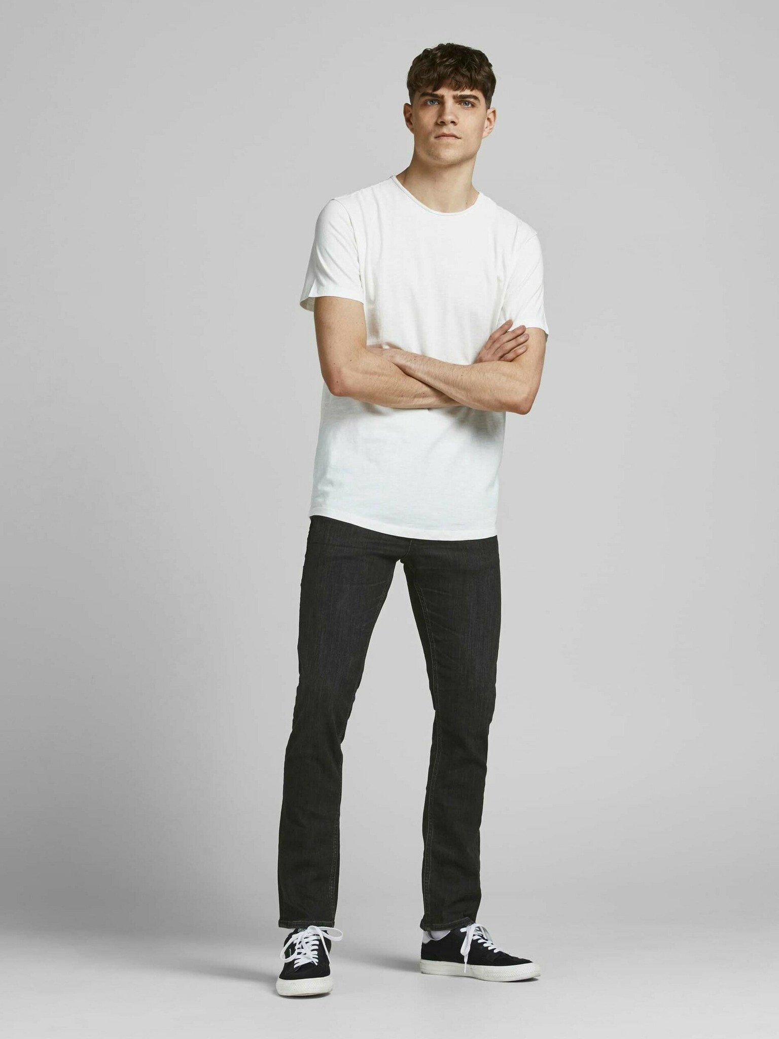 Jack & Jones Glenn Jeans Cheren - Pepit.bg