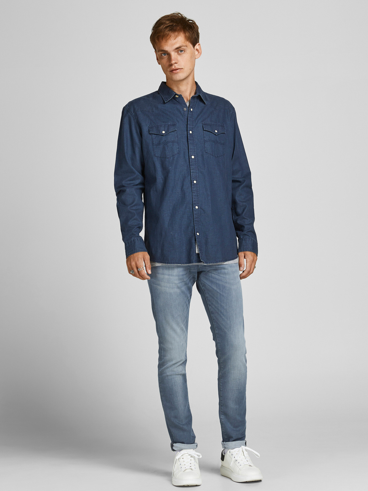 Jack & Jones Glenn Jeans Sin - Pepit.bg