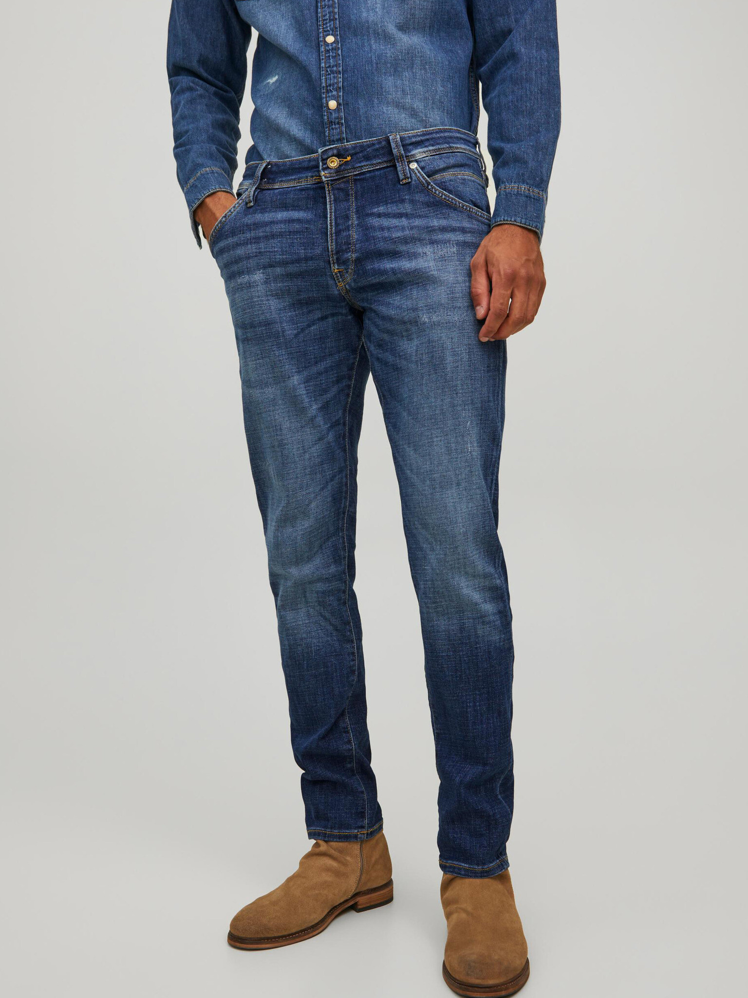 Jack & Jones Glenn Jeans Sin - Pepit.bg