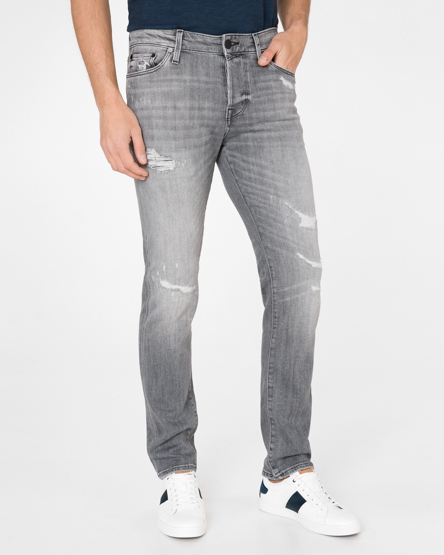 Jack & Jones Glenn Jeans Siv - Pepit.bg