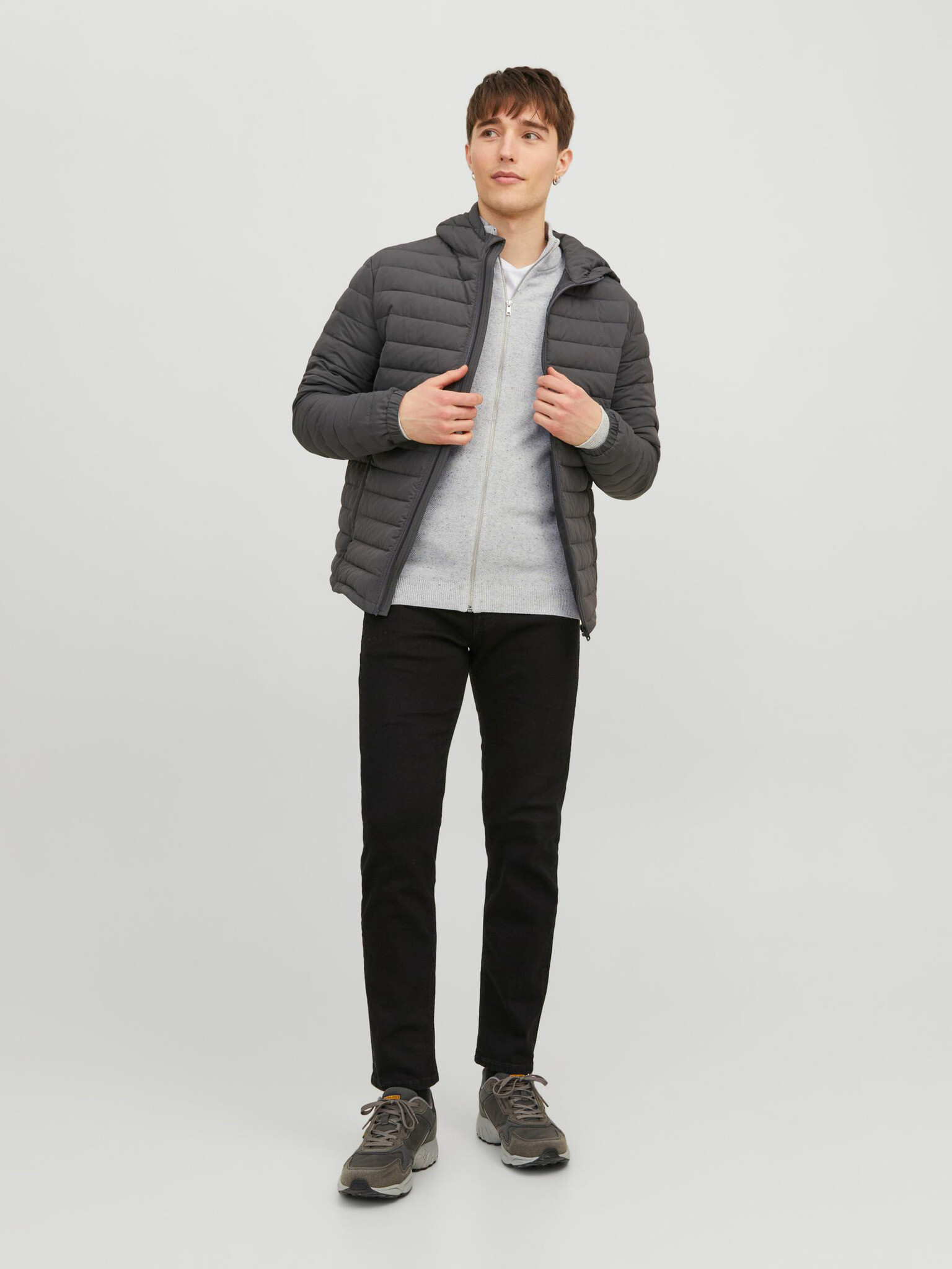 Jack & Jones Hill Пуловер Siv - Pepit.bg