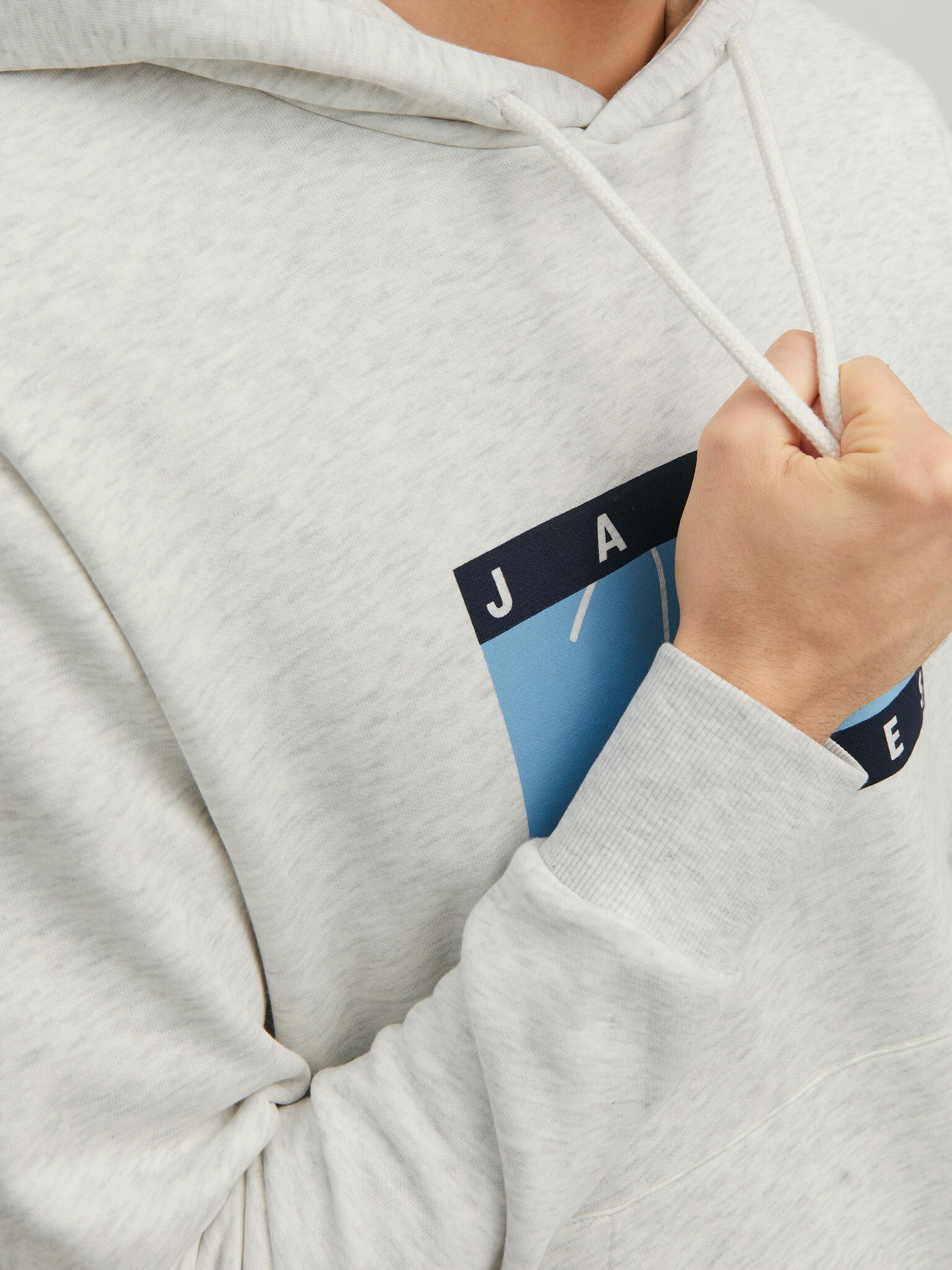 Jack & Jones Josh Sweatshirt Siv - Pepit.bg