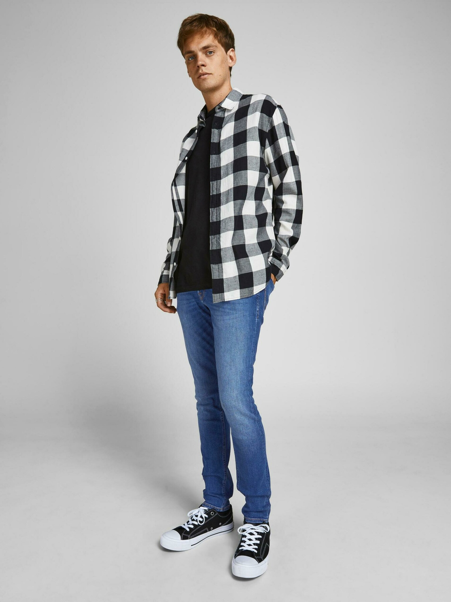 Jack & Jones Liam Jeans Sin - Pepit.bg