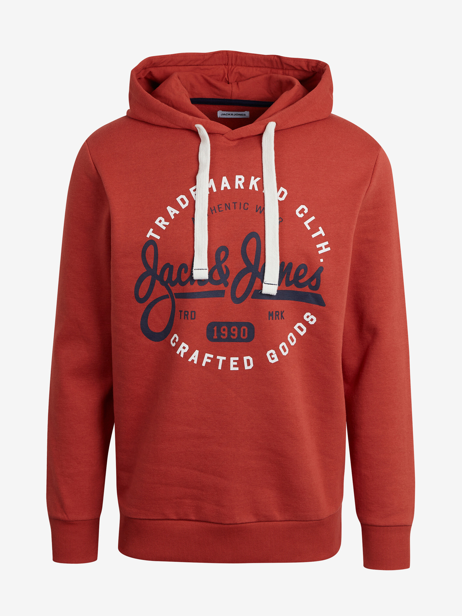 Jack & Jones Mikk Sweatshirt Oranzhev - Pepit.bg