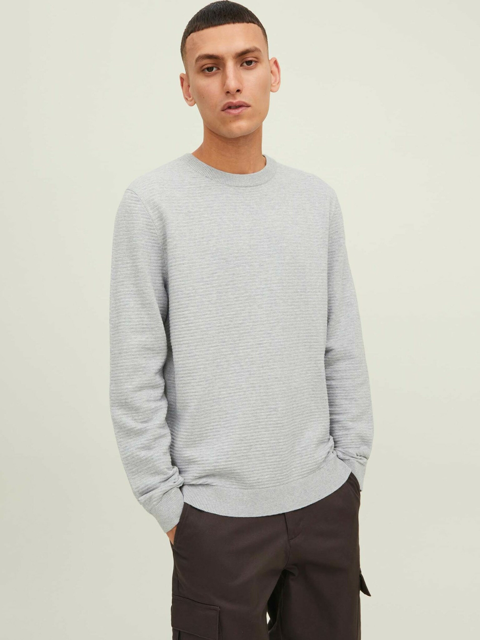 Jack & Jones Otto Пуловер Siv - Pepit.bg