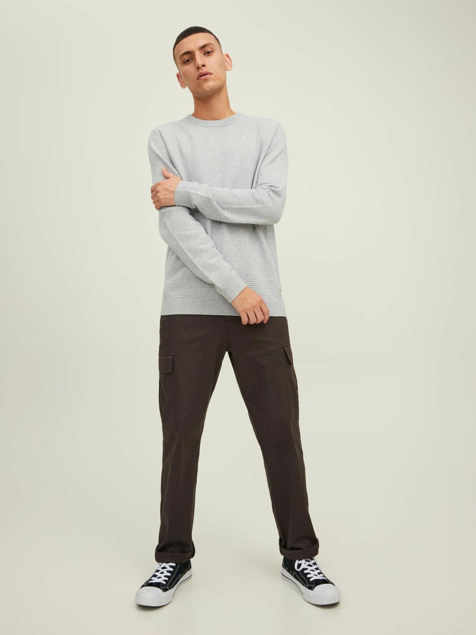 Jack & Jones Otto Пуловер Siv - Pepit.bg