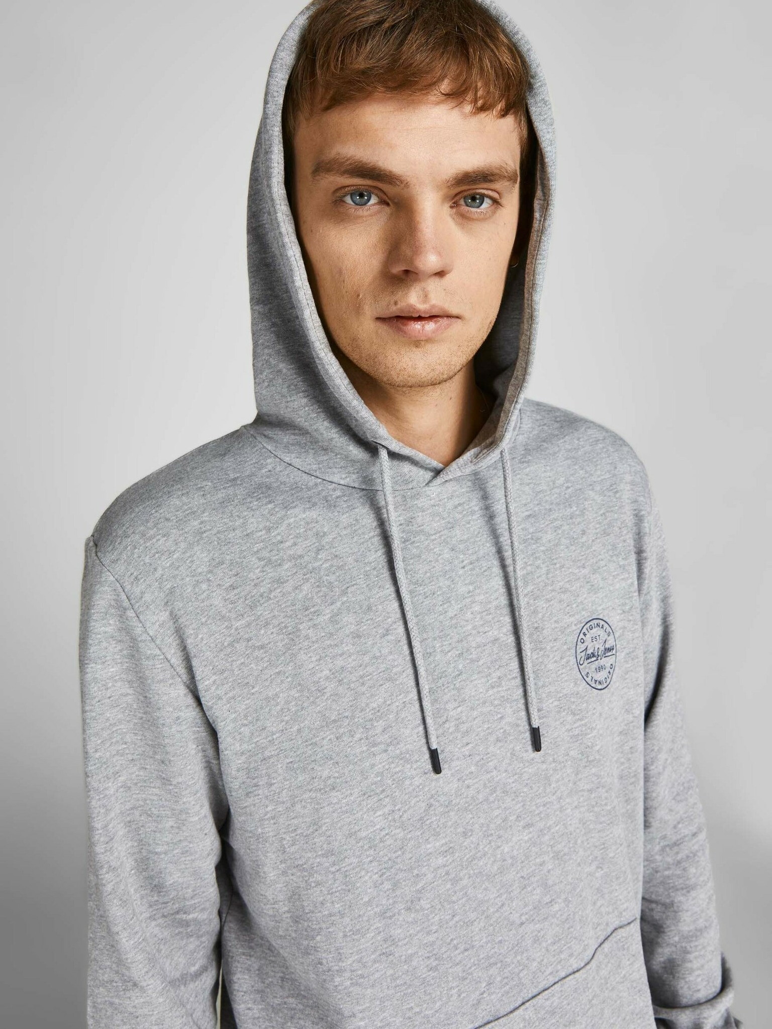 Jack & Jones Shark Sweatshirt Siv - Pepit.bg