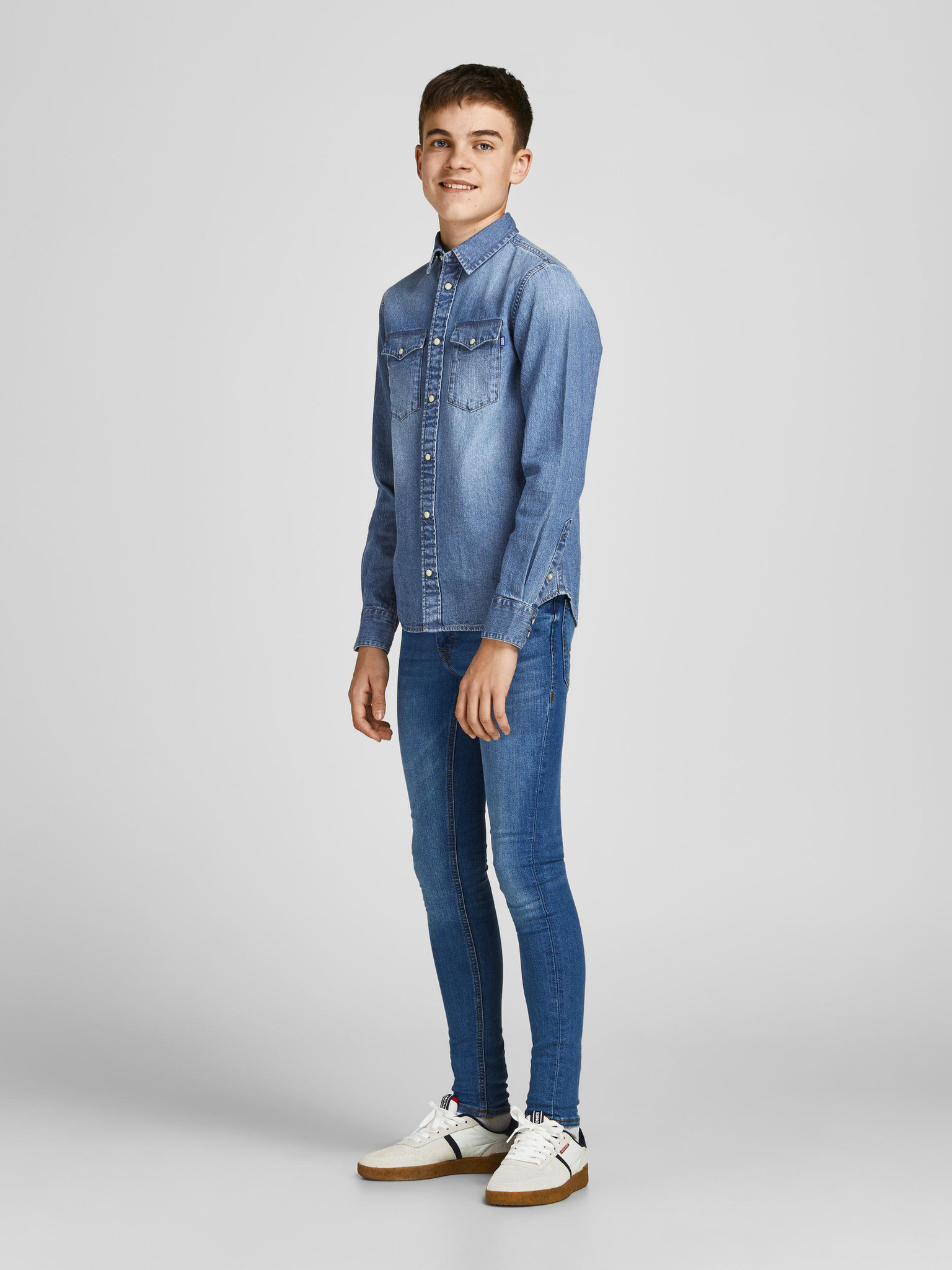 Jack & Jones Sheridan Риза детска Sin - Pepit.bg