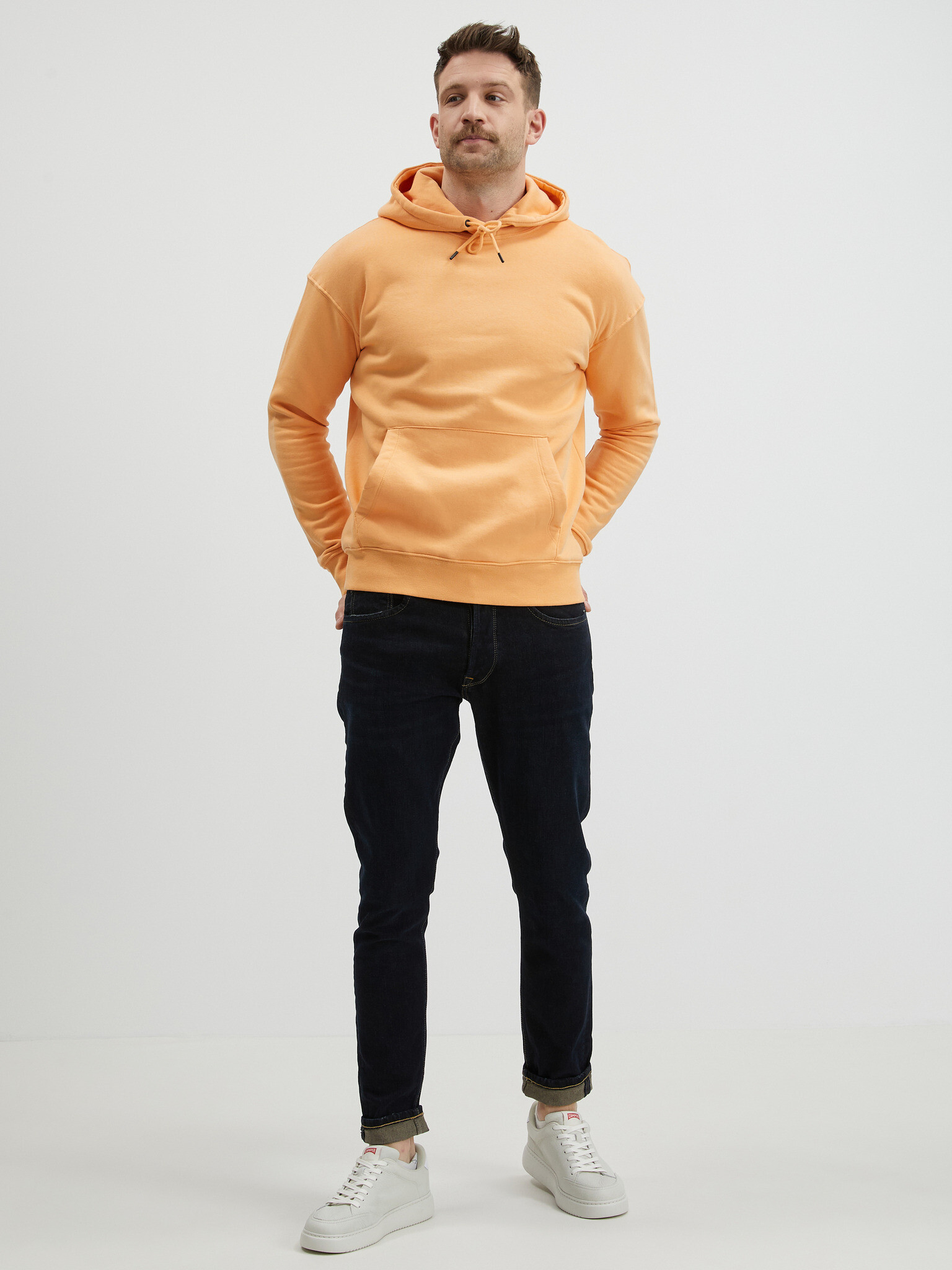 Jack & Jones Star Sweatshirt Oranzhev - Pepit.bg