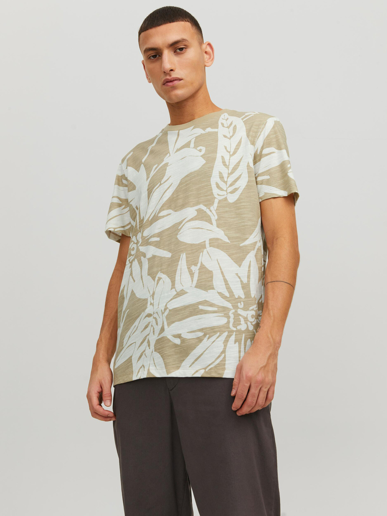 Jack & Jones Tropic T-shirt Bezhov - Pepit.bg