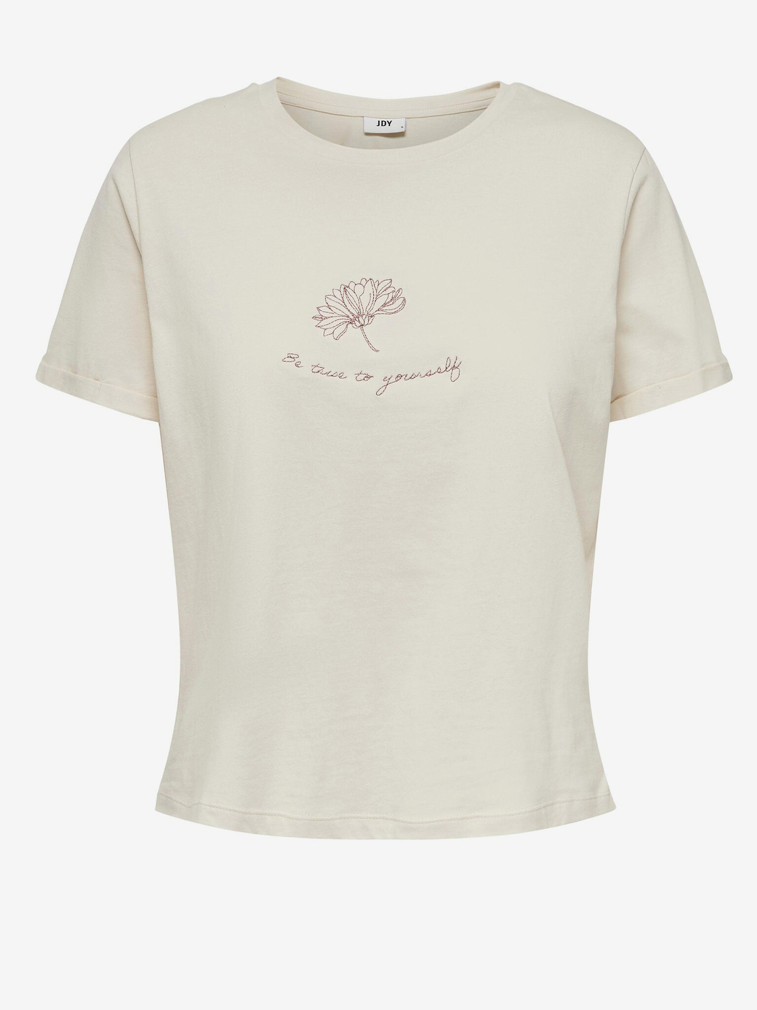 Jacqueline de Yong Amy T-shirt Byal - Pepit.bg