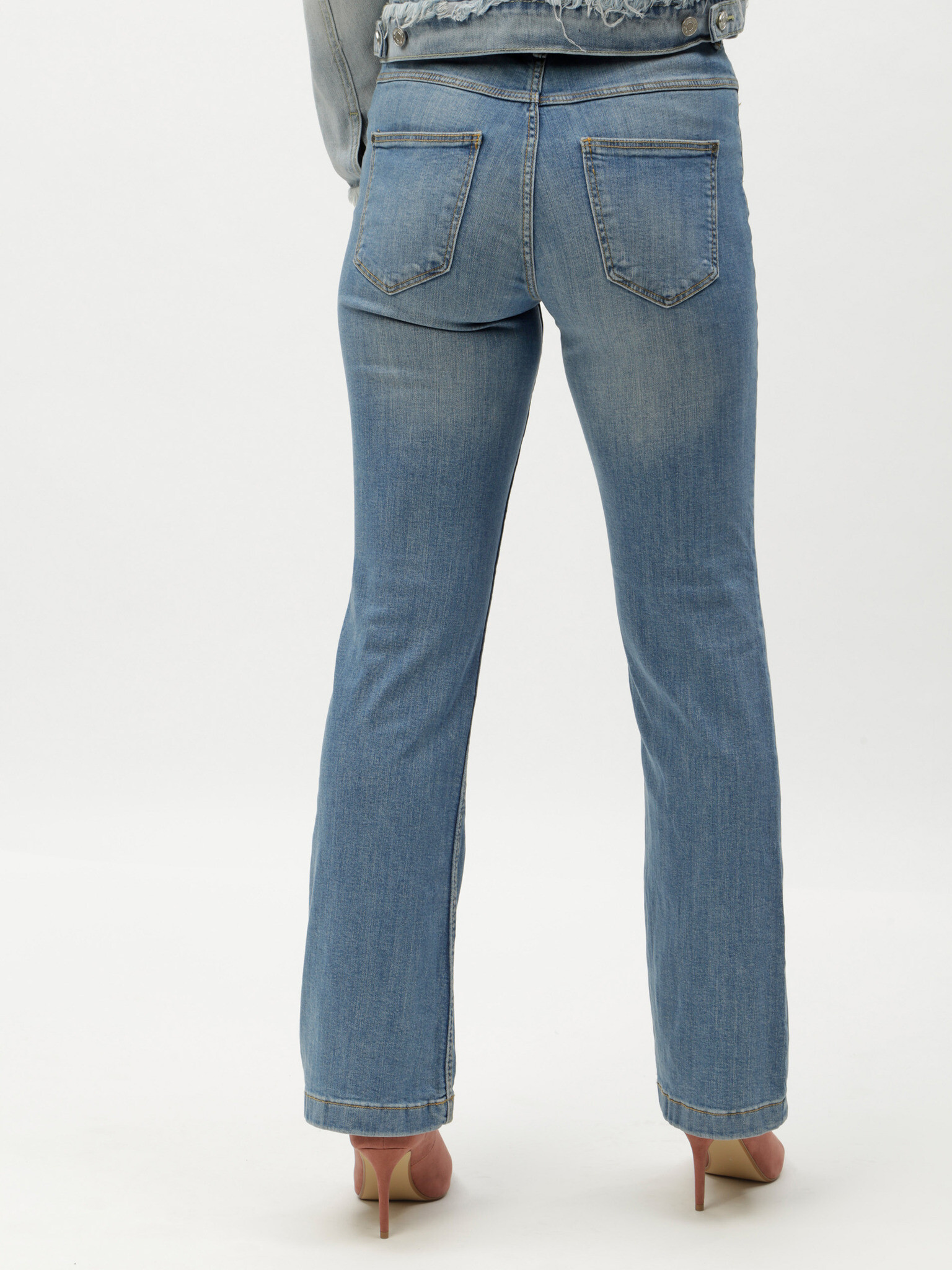 Jacqueline de Yong Flora Jeans Sin - Pepit.bg