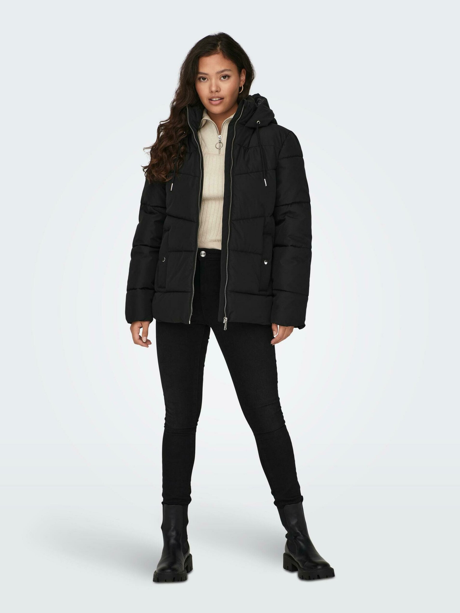 Jacqueline de Yong Turbo Winter jacket Cheren - Pepit.bg