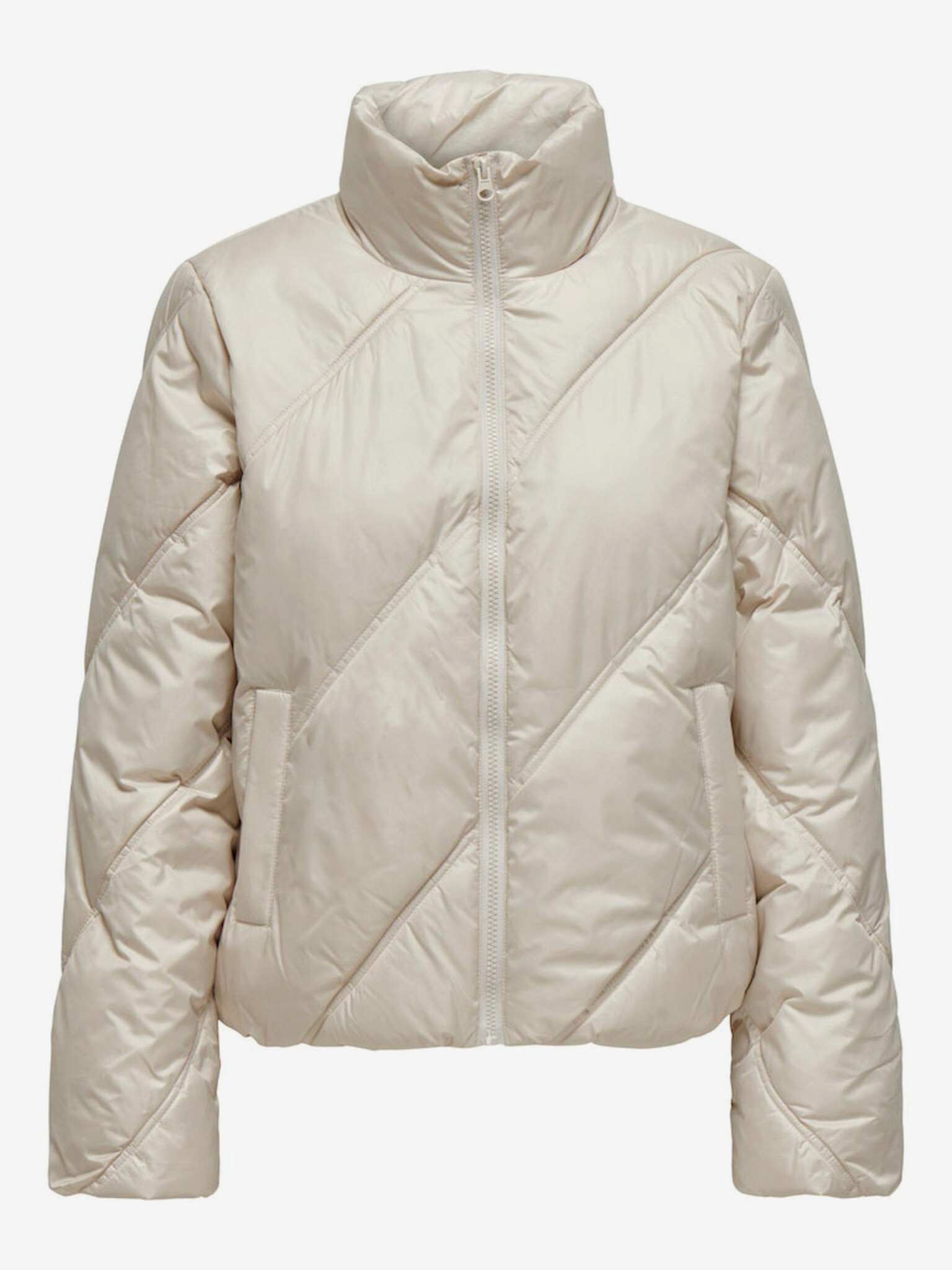 Jacqueline de Yong Verona Winter jacket Byal - Pepit.bg