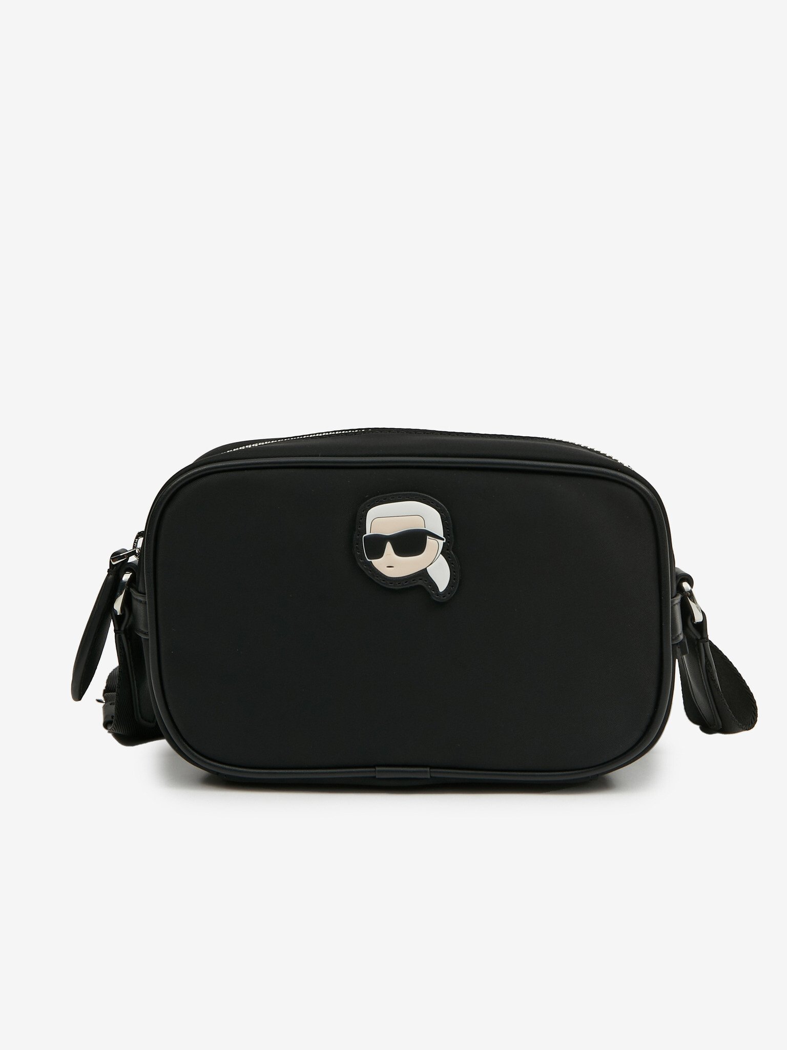 Karl Lagerfeld Ikonik 2.0 Camera Bag Дамска чанта Cheren - Pepit.bg