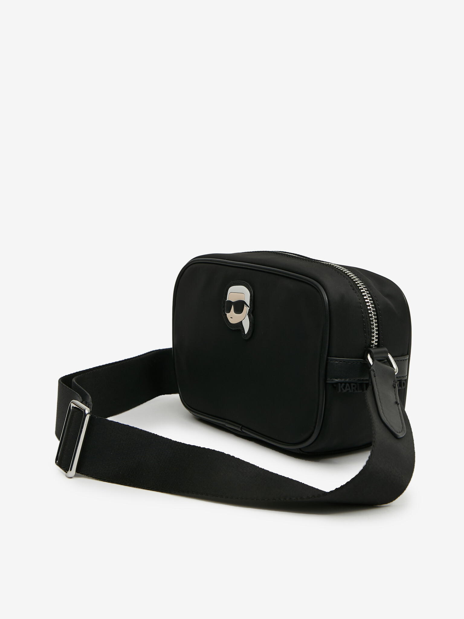 Karl Lagerfeld Ikonik 2.0 Camera Bag Дамска чанта Cheren - Pepit.bg