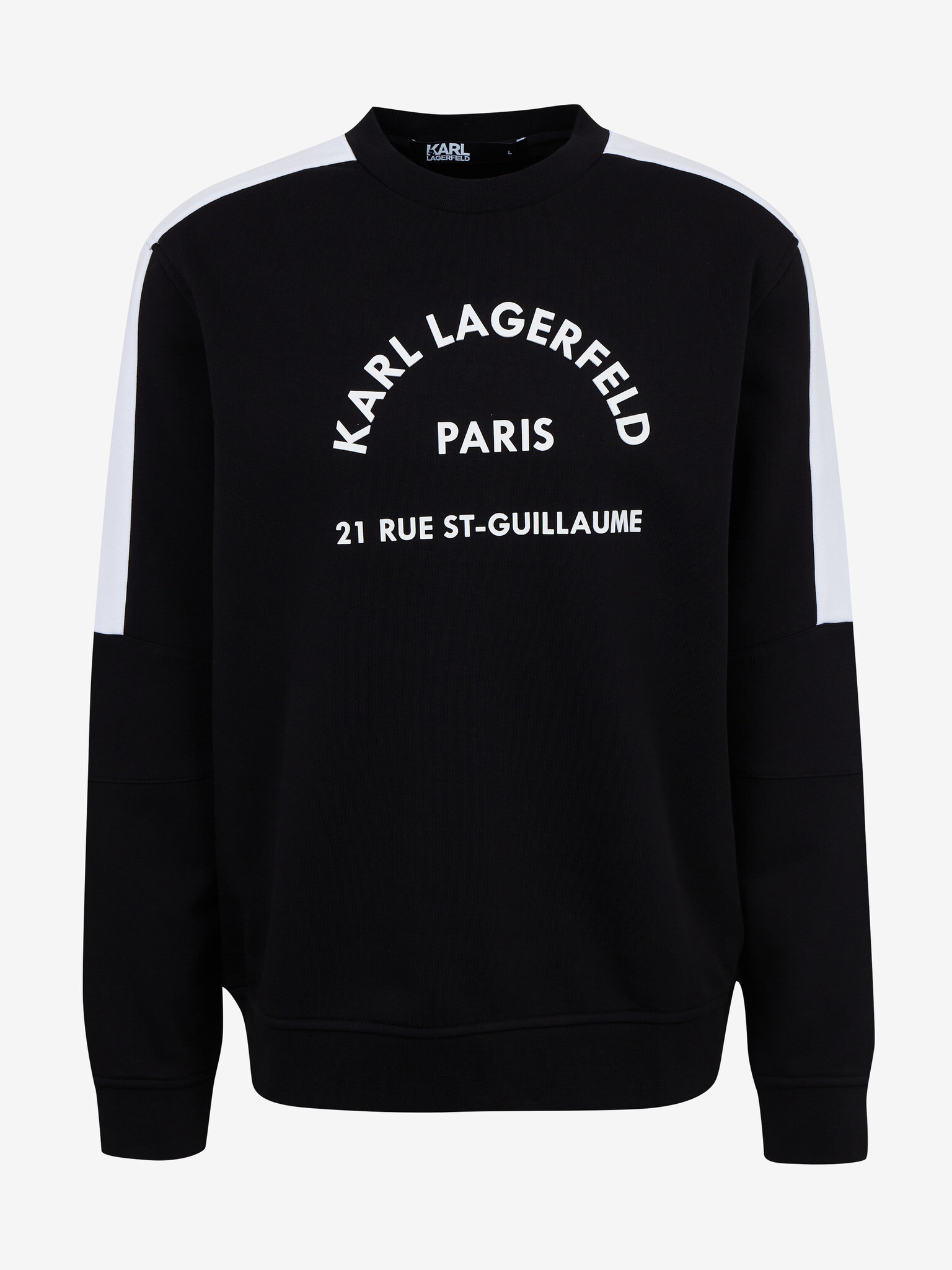 Karl Lagerfeld Sweatshirt Cheren - Pepit.bg