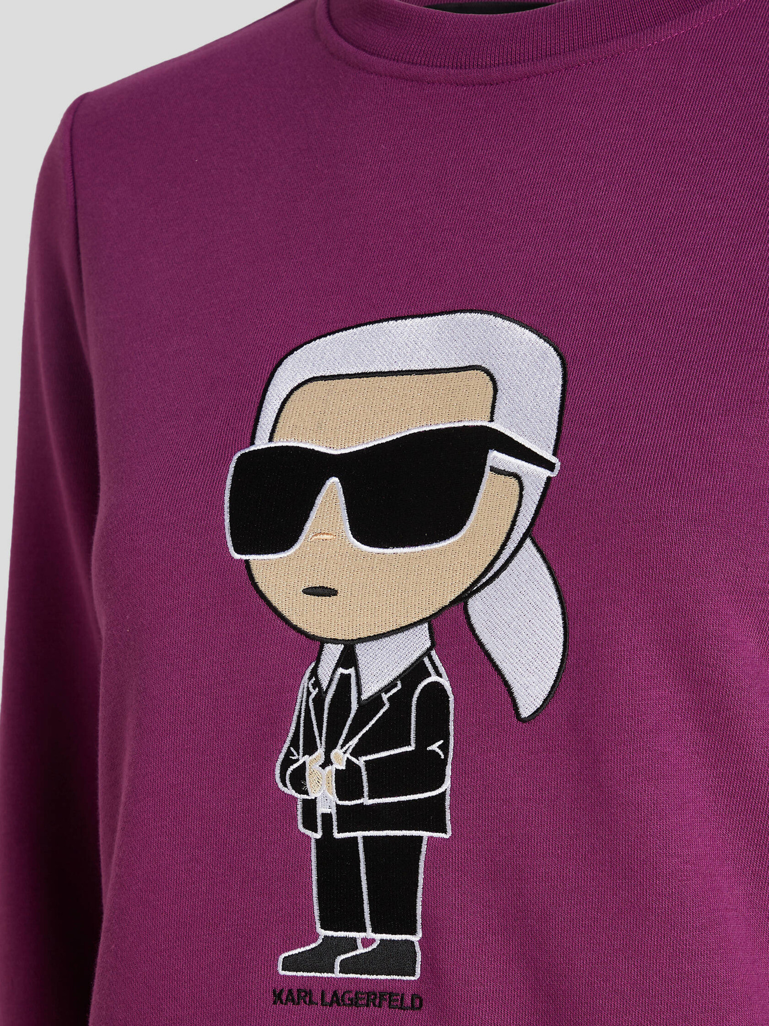 Karl Lagerfeld Sweatshirt Lilav - Pepit.bg