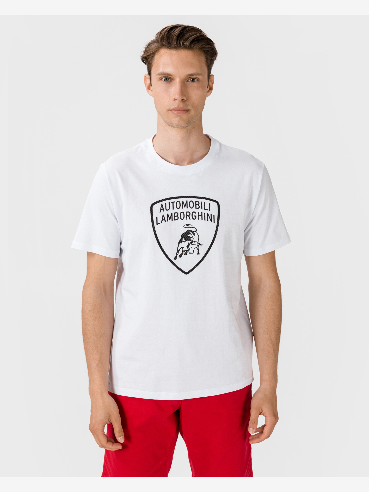 Lamborghini T-shirt Byal - Pepit.bg