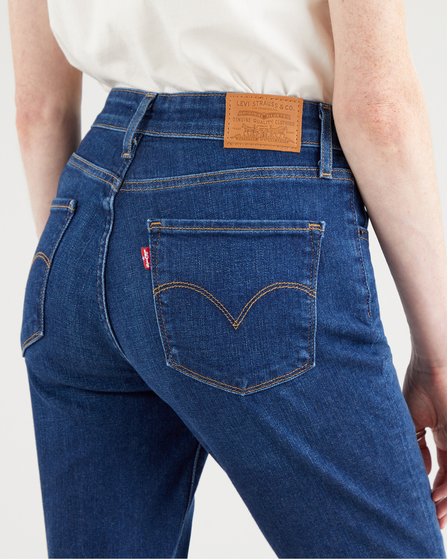 Levi's® 721™ High Rise Skinny Jeans Sin - Pepit.bg