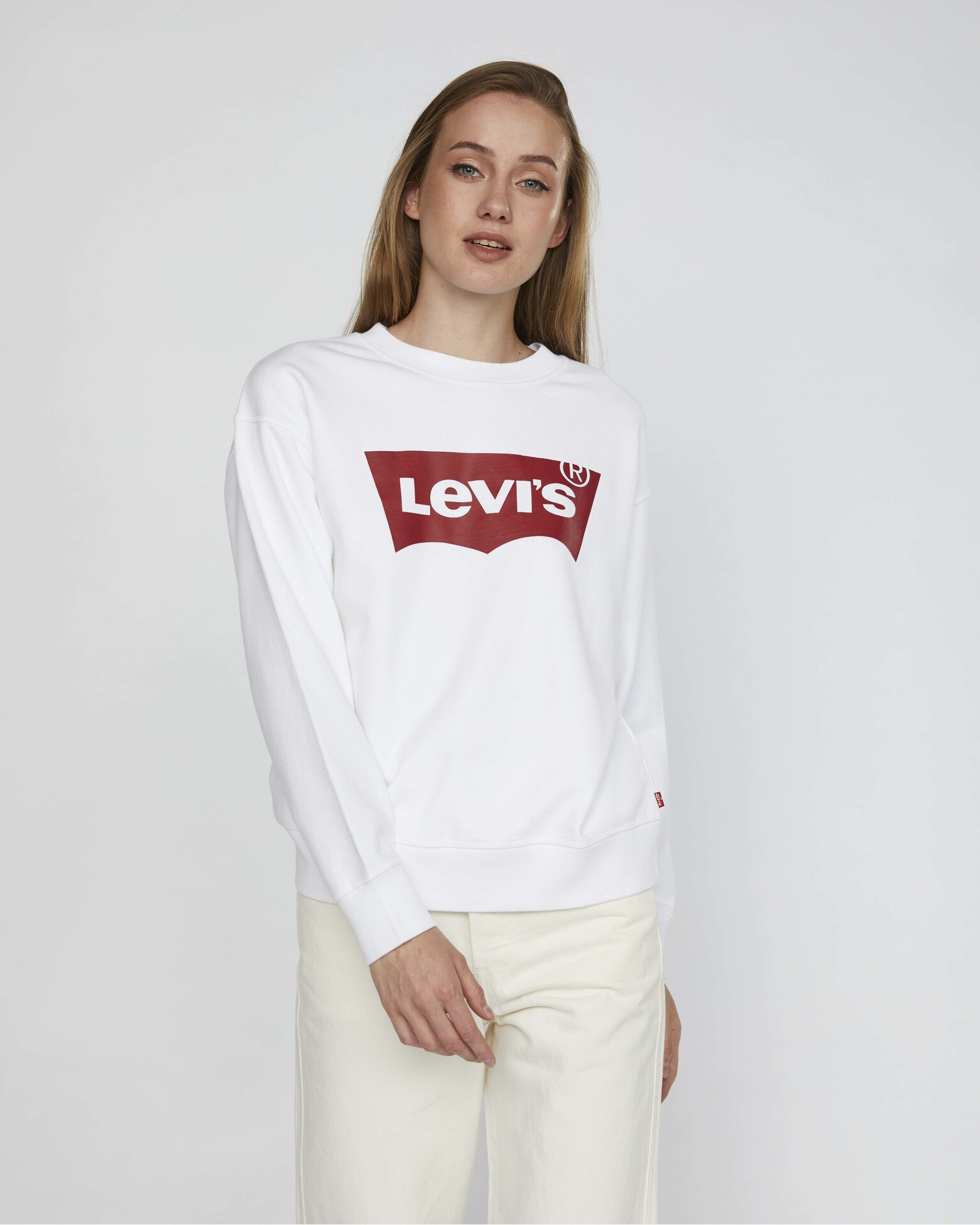 Levi's® Graphic Standard Crew Суитшърт Byal - Pepit.bg