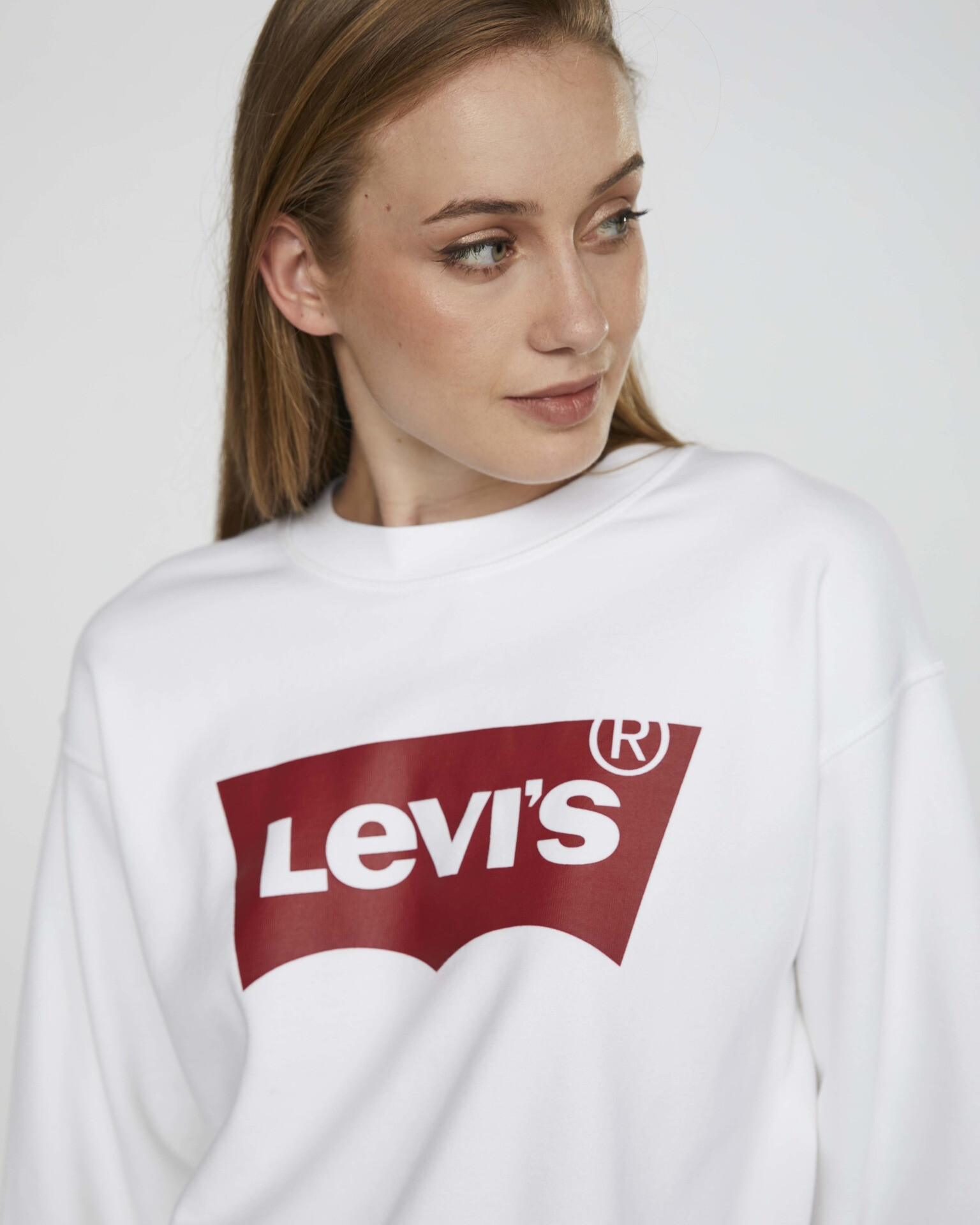 Levi's® Graphic Standard Crew Суитшърт Byal - Pepit.bg