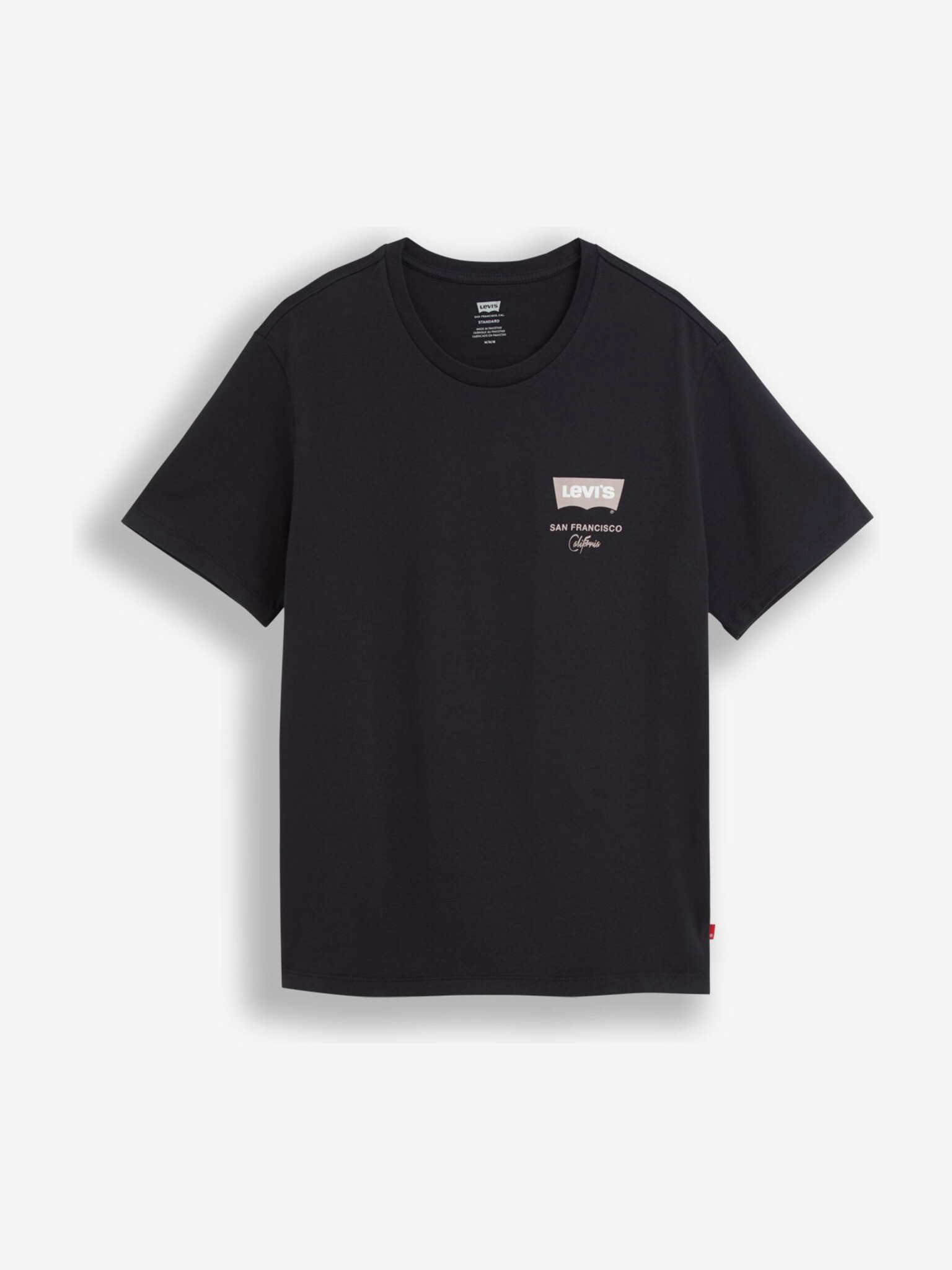 Levi's® Housemark Graphic T-shirt Cheren Sin - Pepit.bg