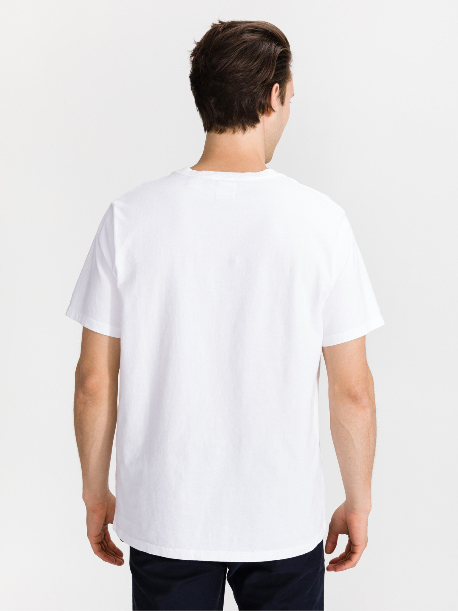 Levi's® Original Housemark T-shirt Byal - Pepit.bg