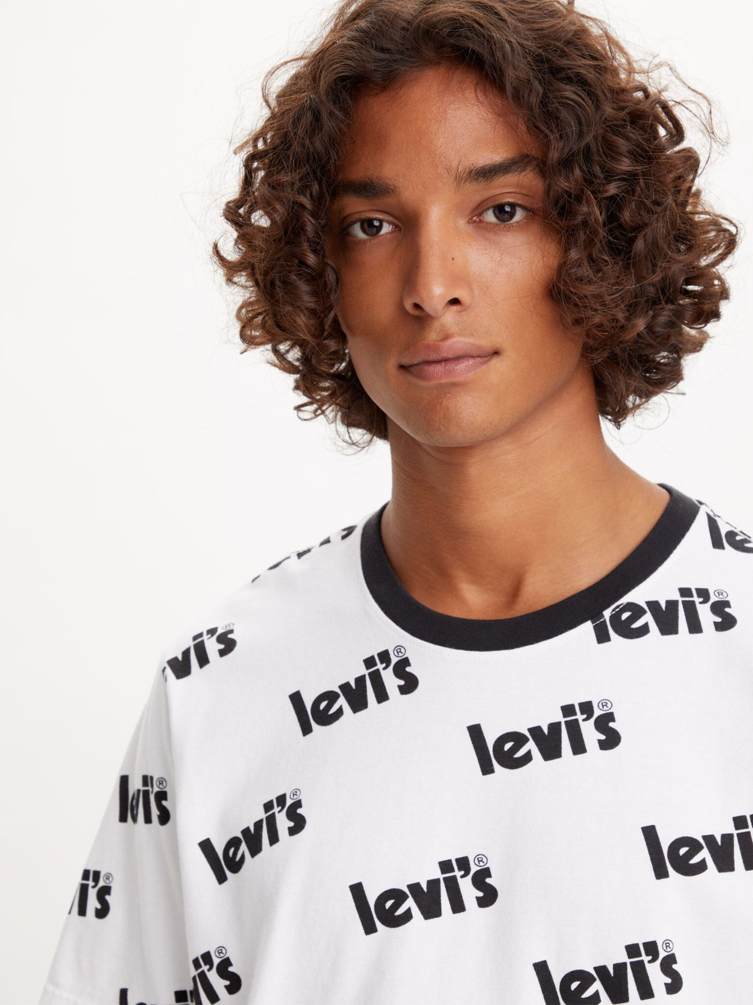 Levi's® Poster T-shirt Byal - Pepit.bg