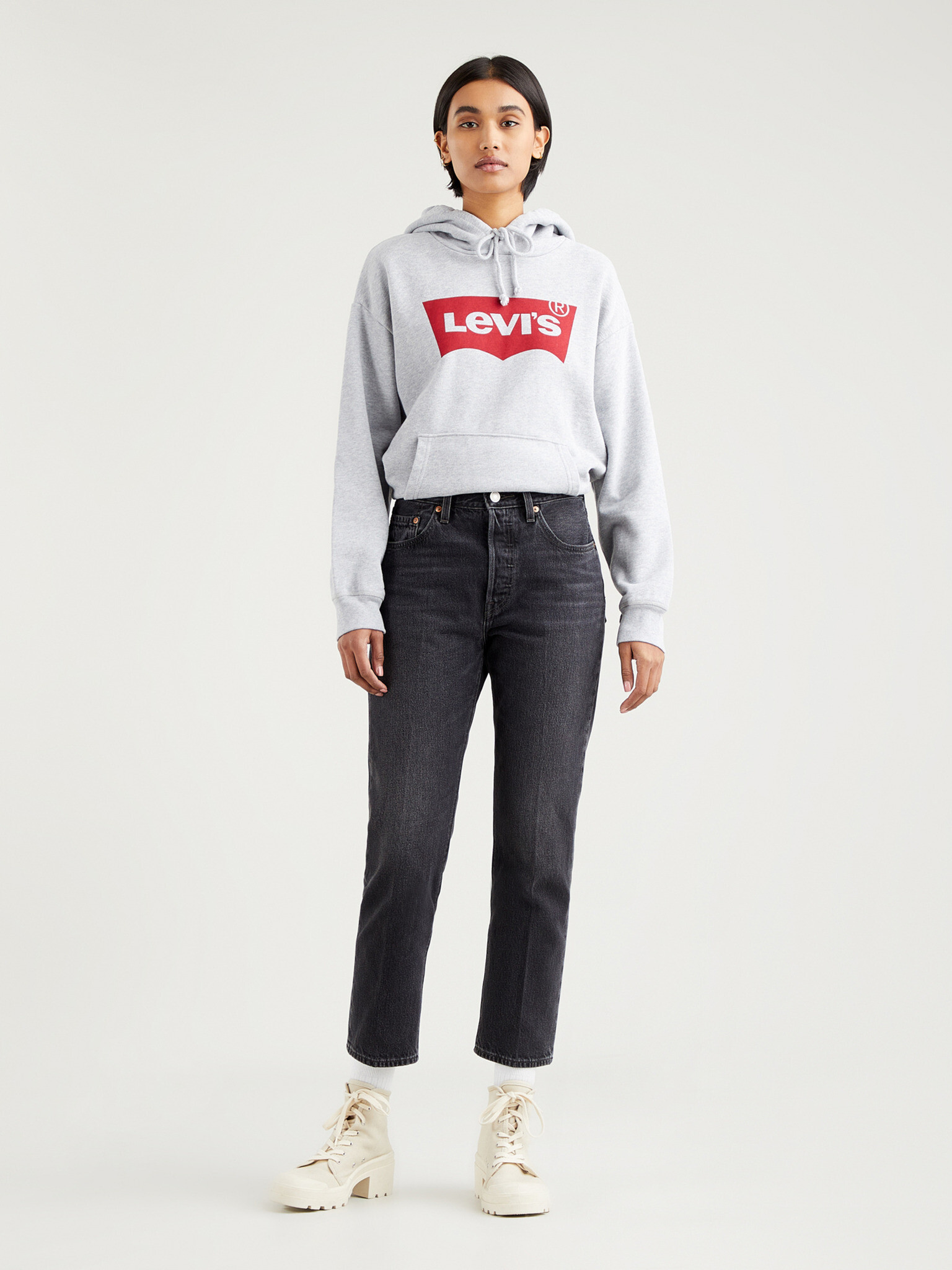 Levi's® Sweatshirt Siv - Pepit.bg